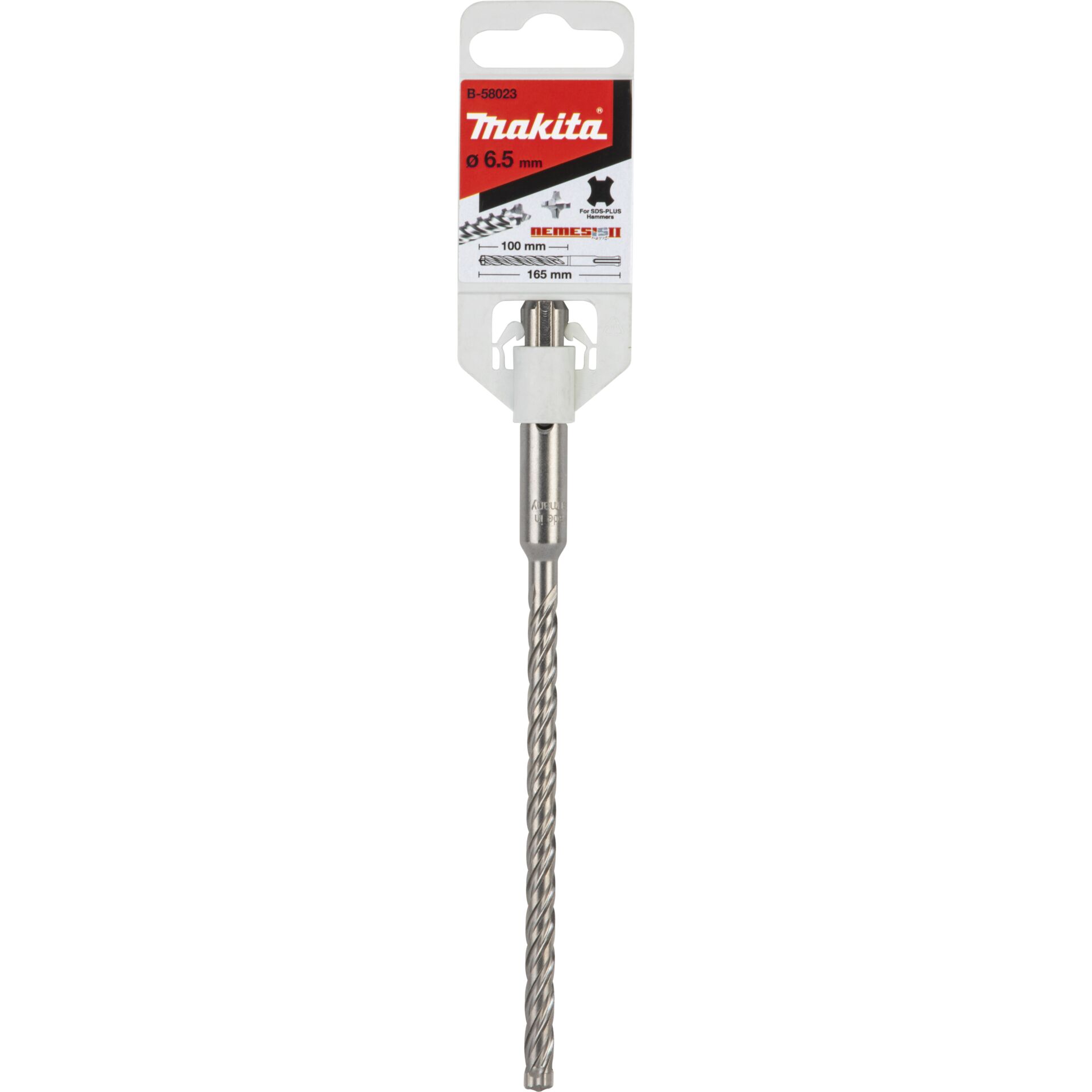 Makita NEMESIS2 SDS+ Hammer Drill Bit 6,5x165mm
