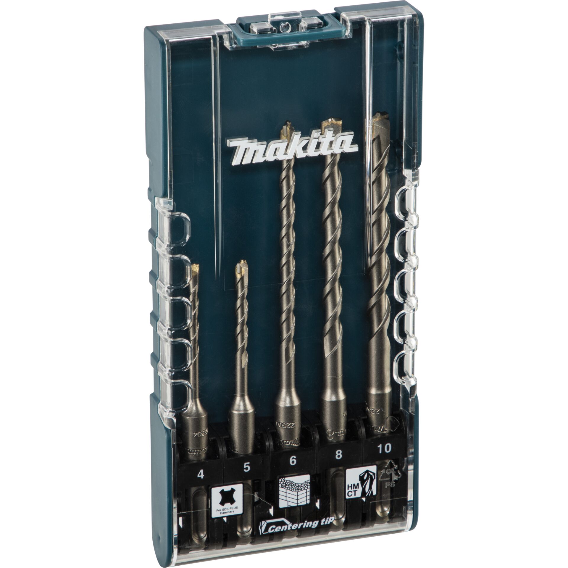 Makita E-15718 SDS-Plus Concrete Drill Bit Set 5 pcs