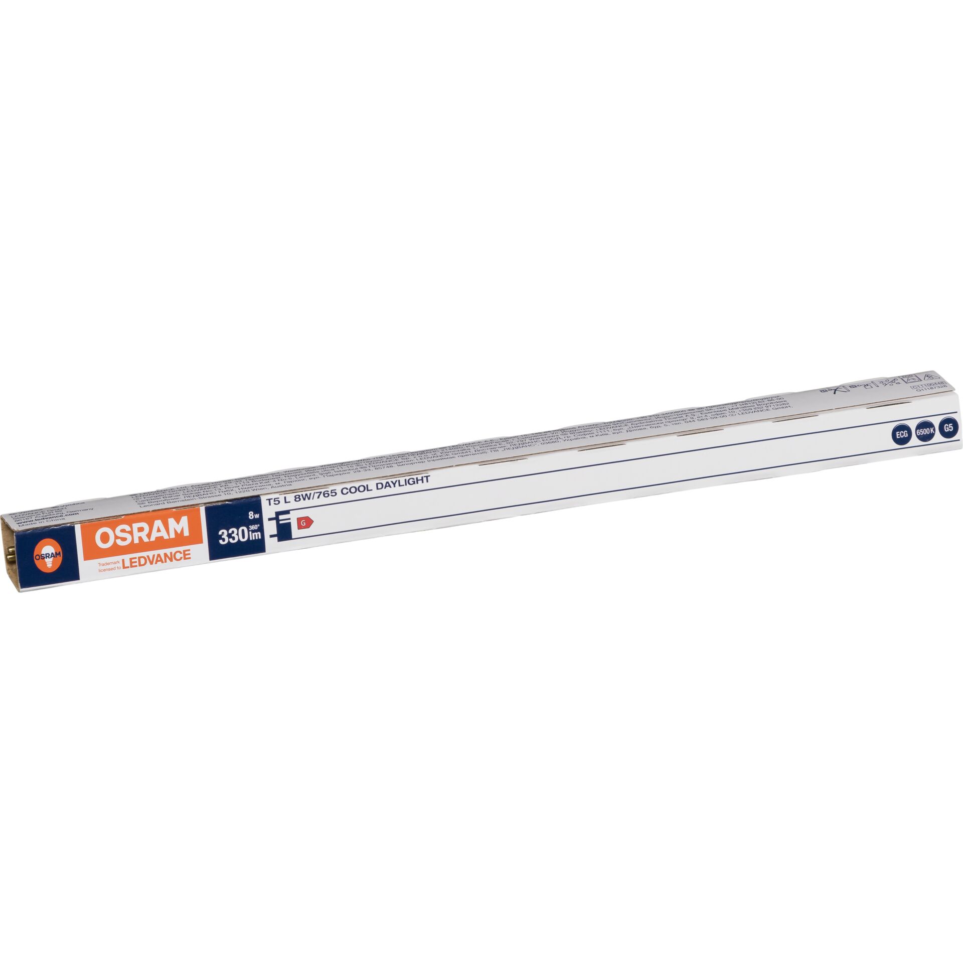 Osram Fluorescent Tube L T5 8W/765 G5
