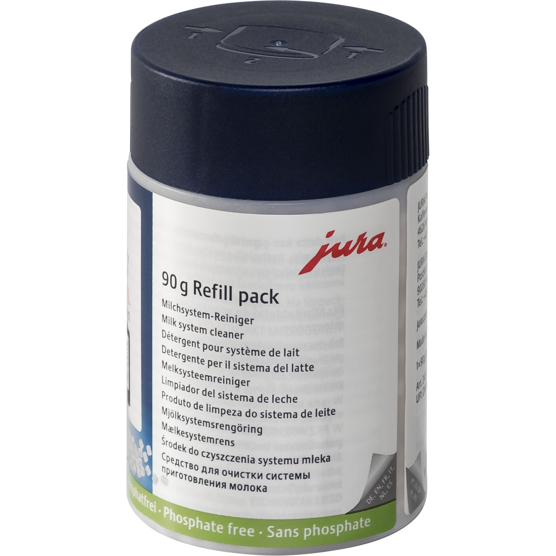 JURA Milk System Cleaner Mini Tabs, Refill Pack, 90 g