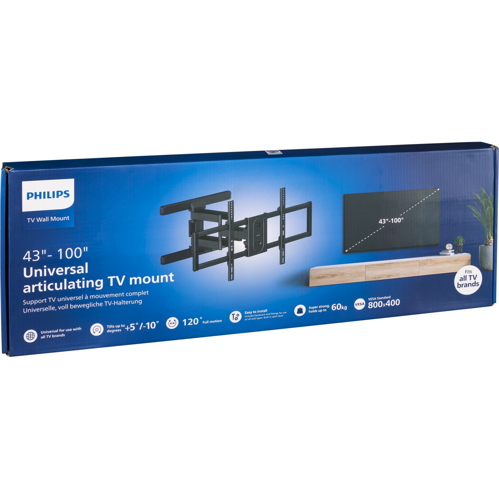 Philips TV Wall Mount Universal 43-100 Swivelling