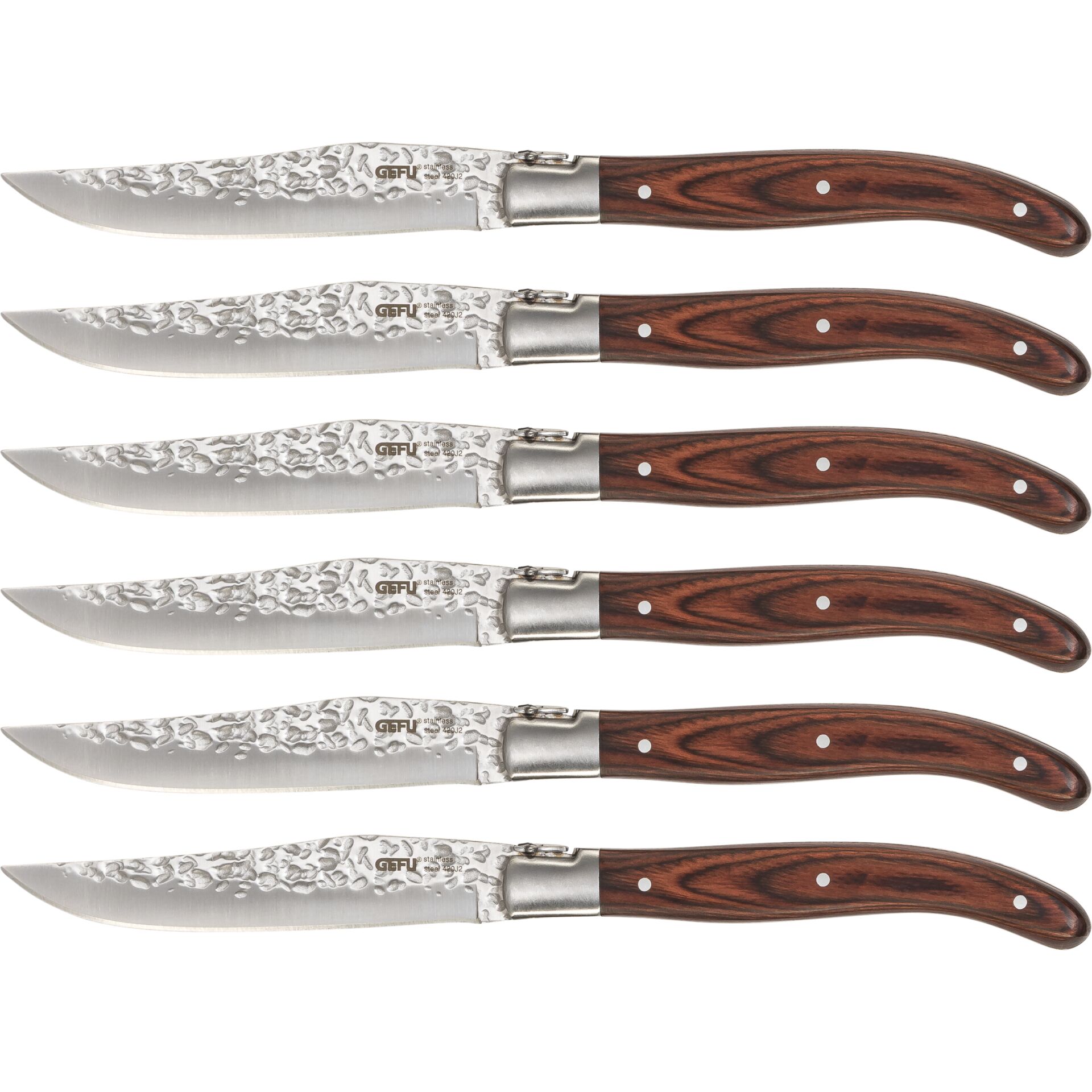 Gefu RANCHO Steak Knife Set 6-pieces
