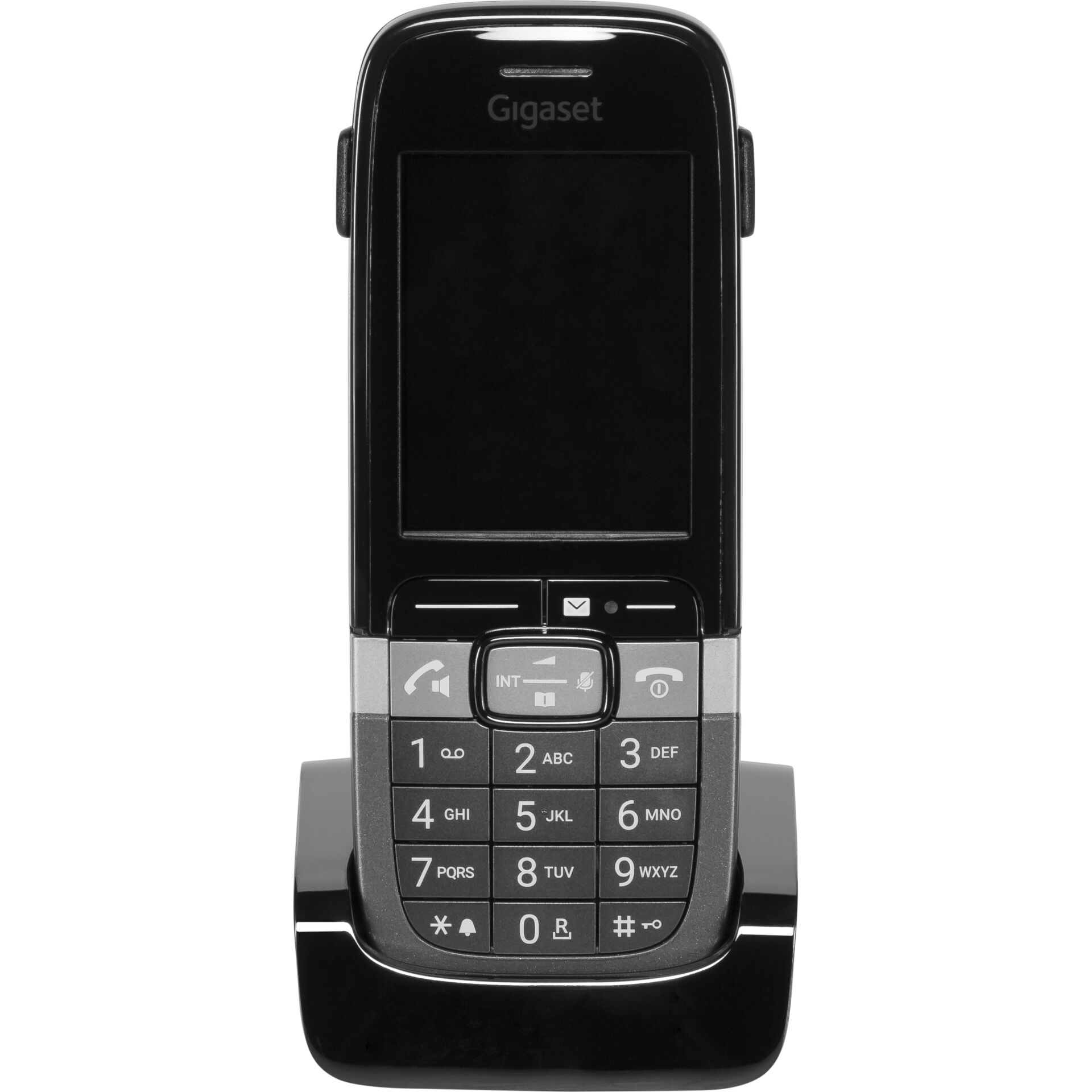 Gigaset SL850H Pro DECT-Telefon schwarz-grau inkl. Ladeschale