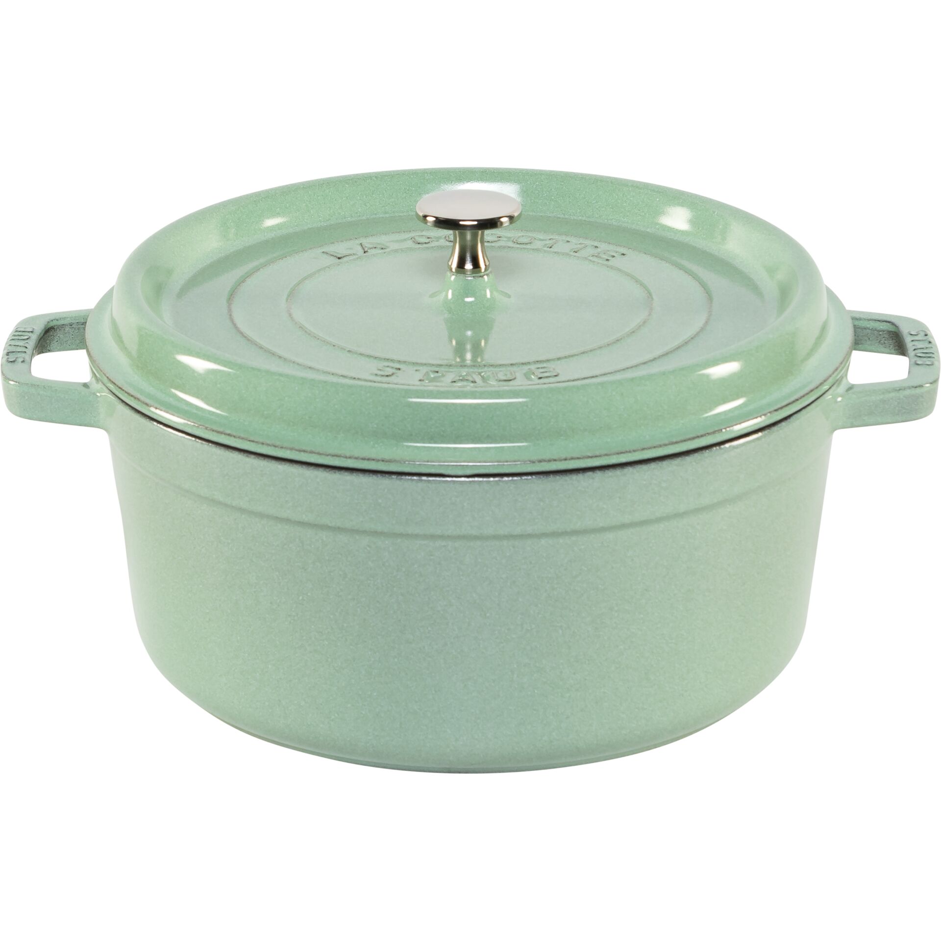 Staub La Cocotte 26cm round, Sage, Cast Iron