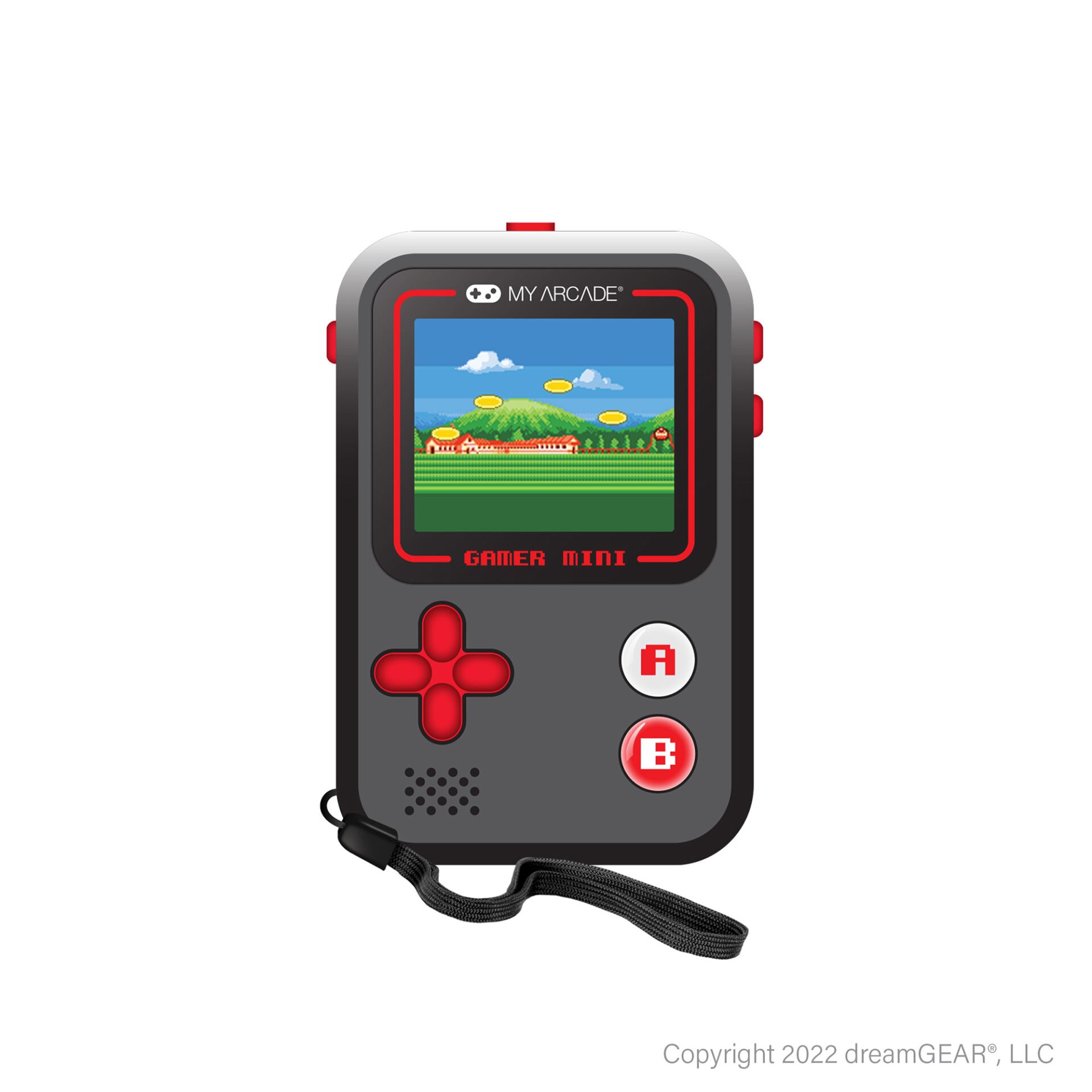 dreamGear My Arcade Gamer Mini Classic Black & Red
