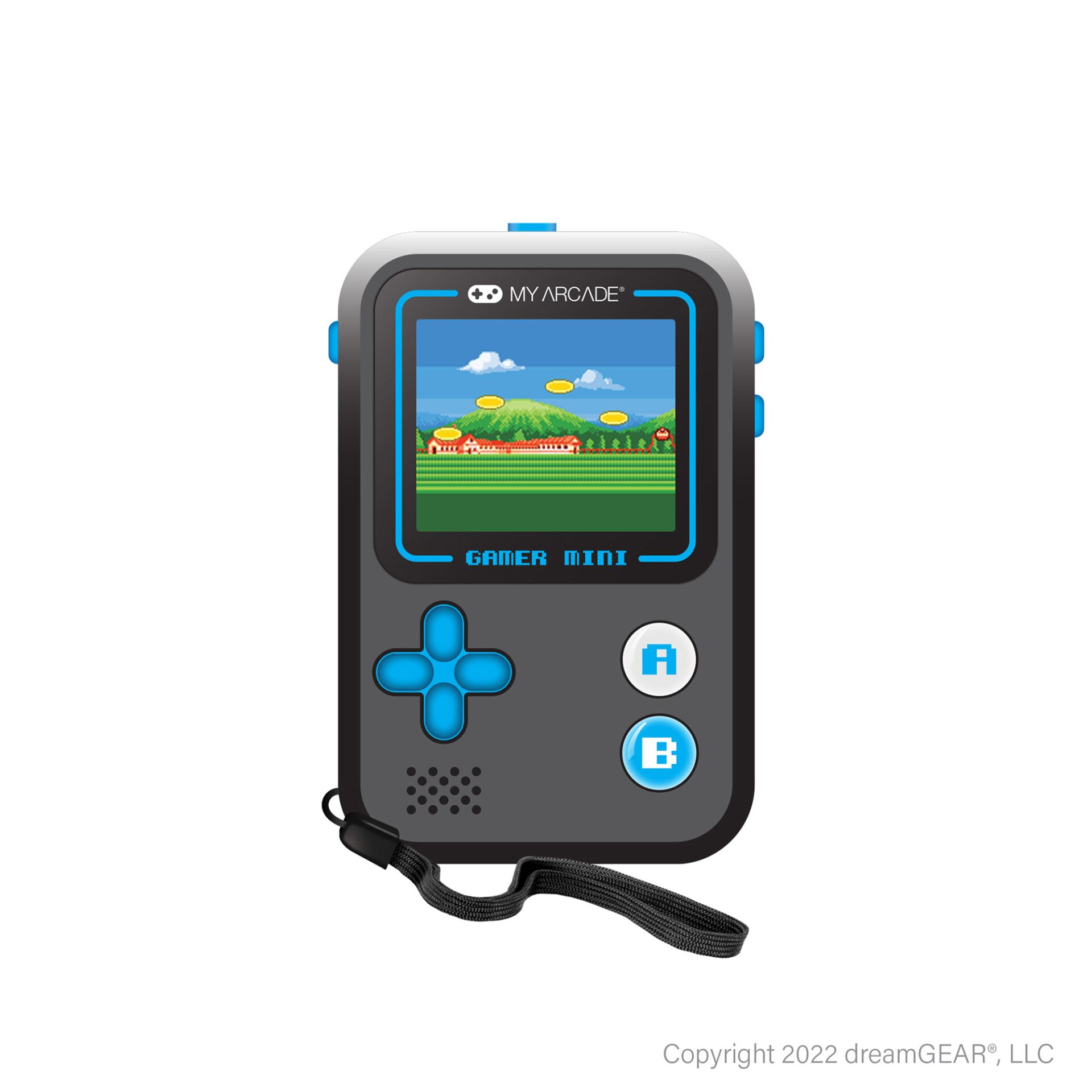 dreamGear My Arcade Gamer Mini Classic Black & Blue