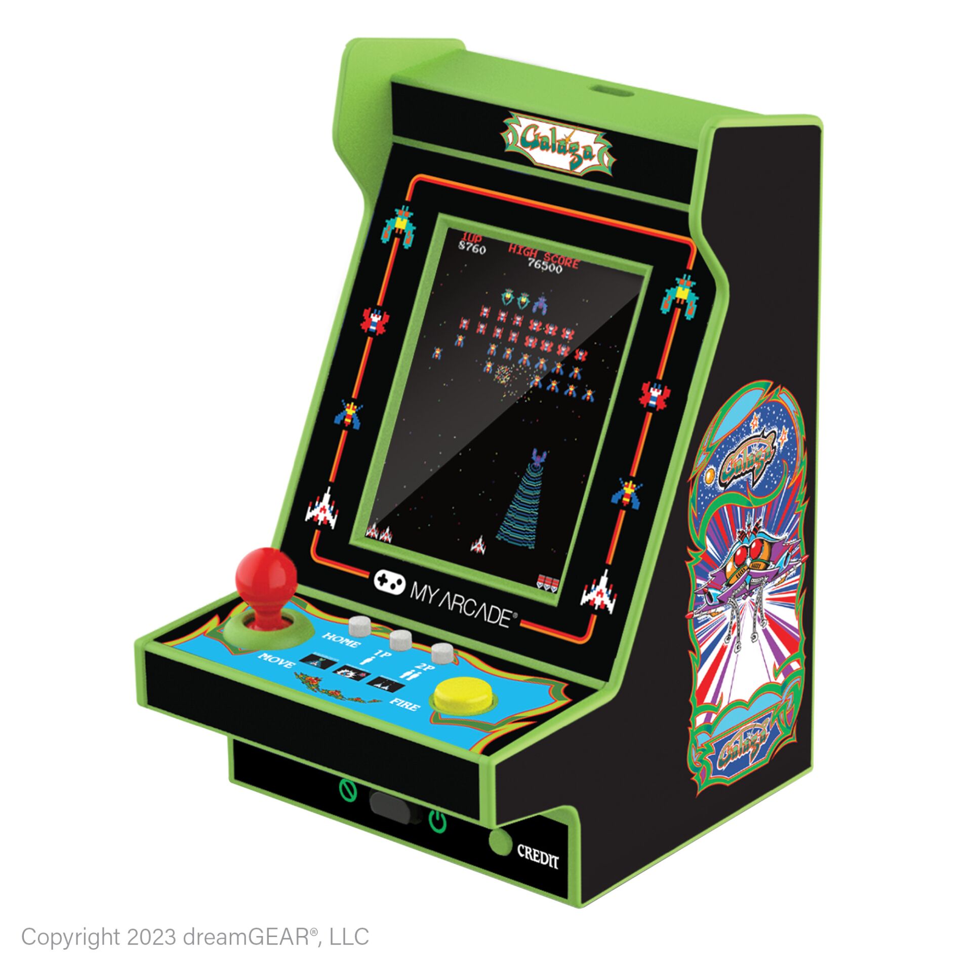 dreamGear My Arcade NANO PLAYER PRO 4.8 GALAGA