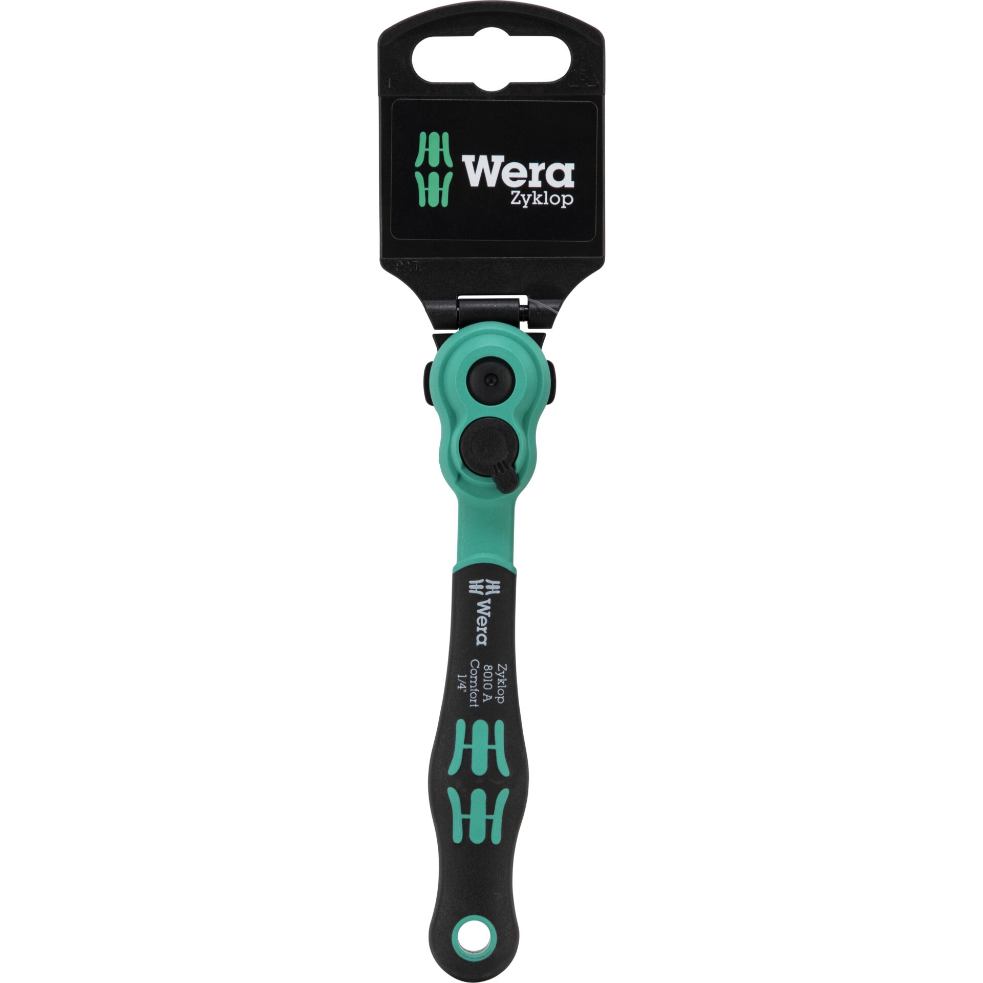 Wera 8010 A Zyklop Comfort Knarre 1/4