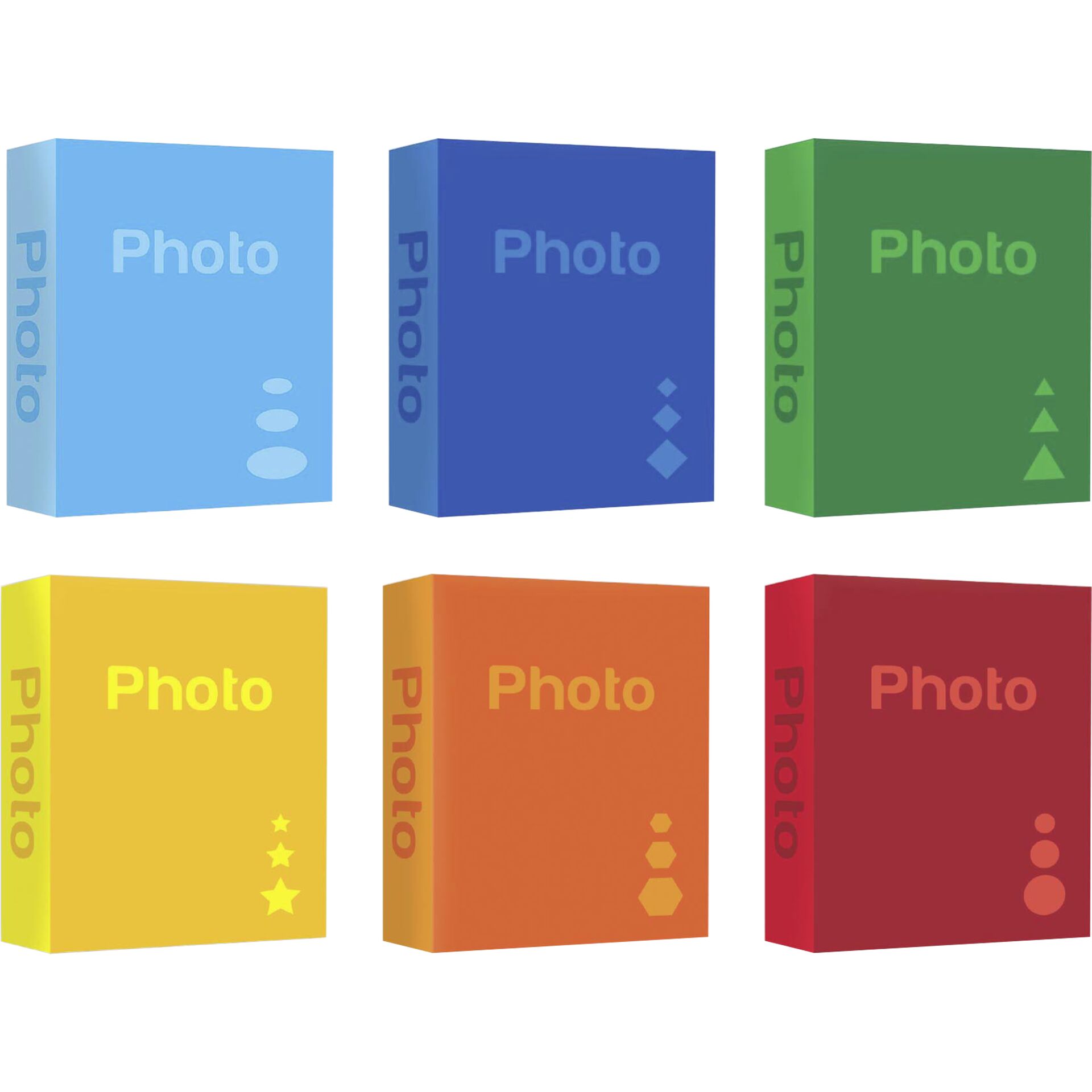 ZEP Photo Basic 13x19 100 p. Memo color sorted BS57100