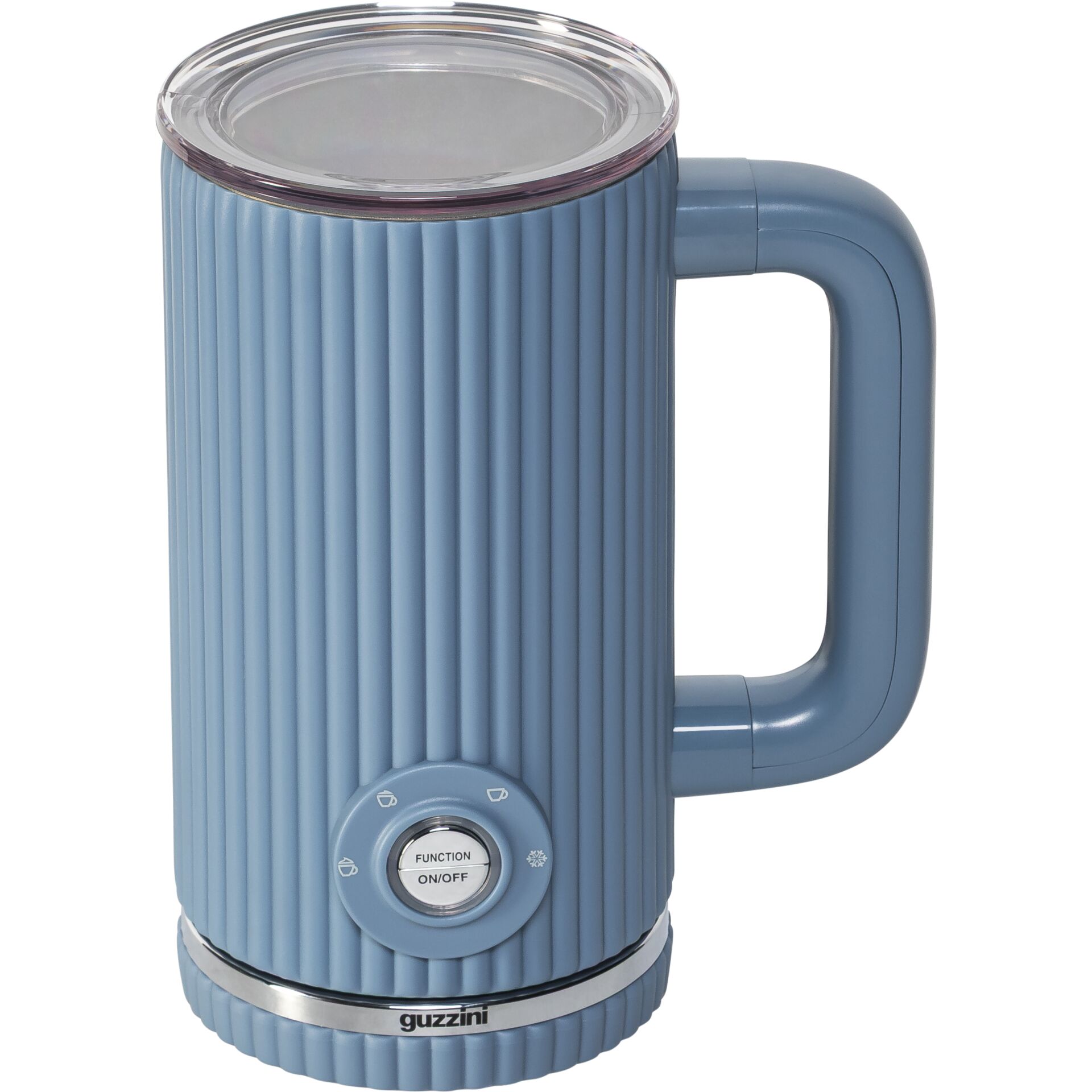 Guzzini Sous Chef Milk Frother, navy blue