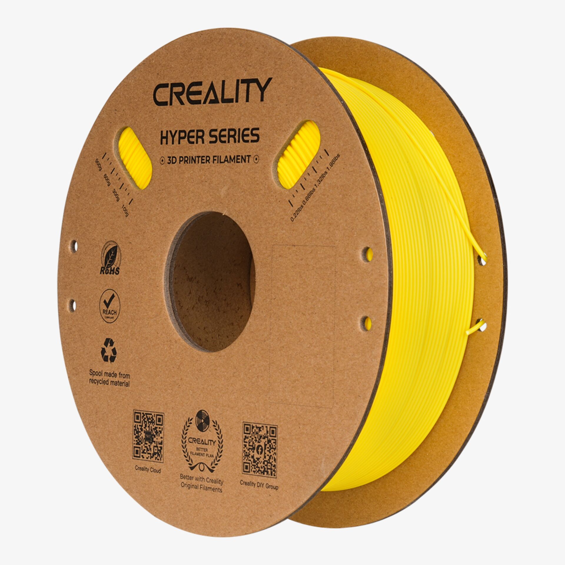 Creality Filament Hyper PLA 1,75 mm 1kg yellow