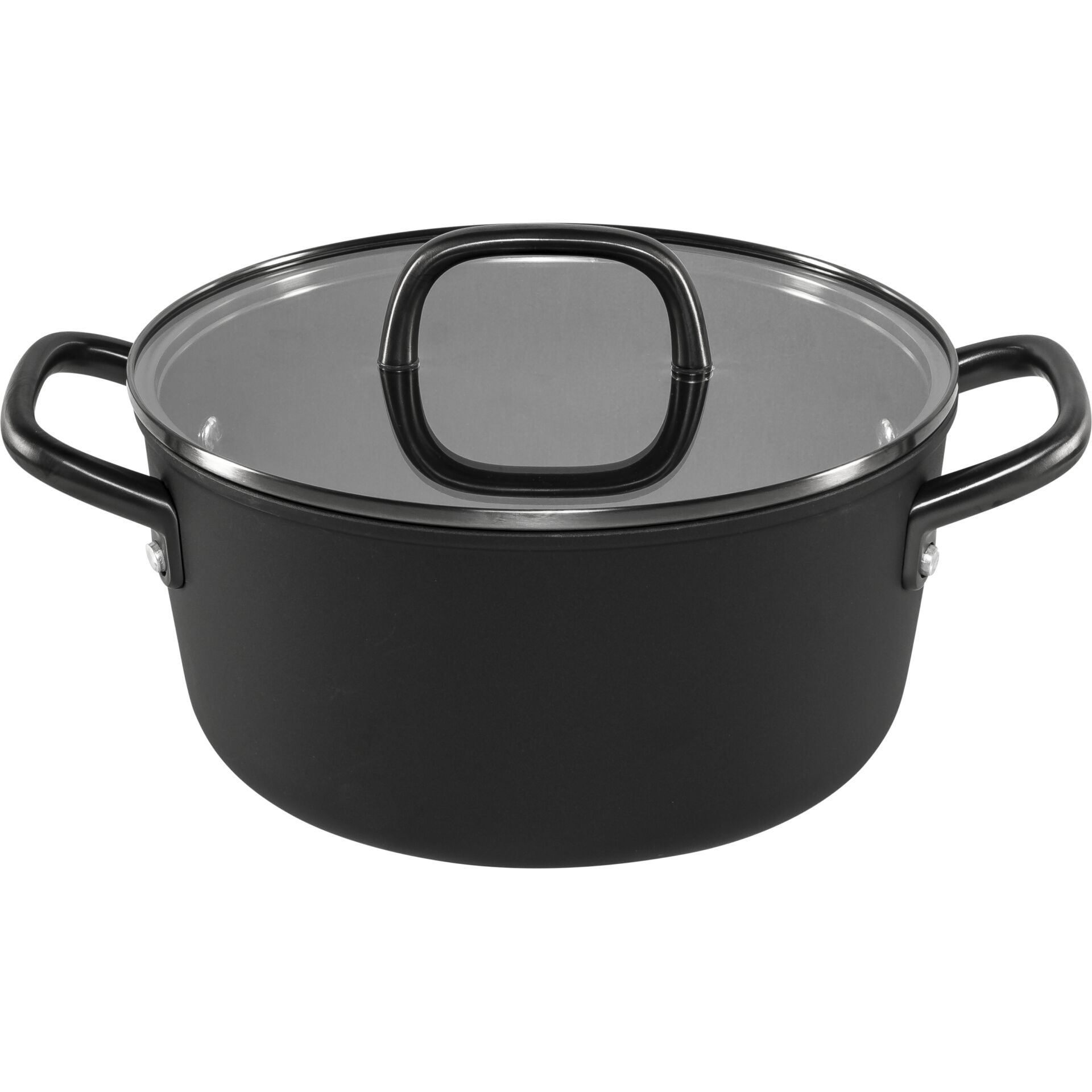 ZWILLING Milano Stock Pot with Glass Lid 24 cm, Black