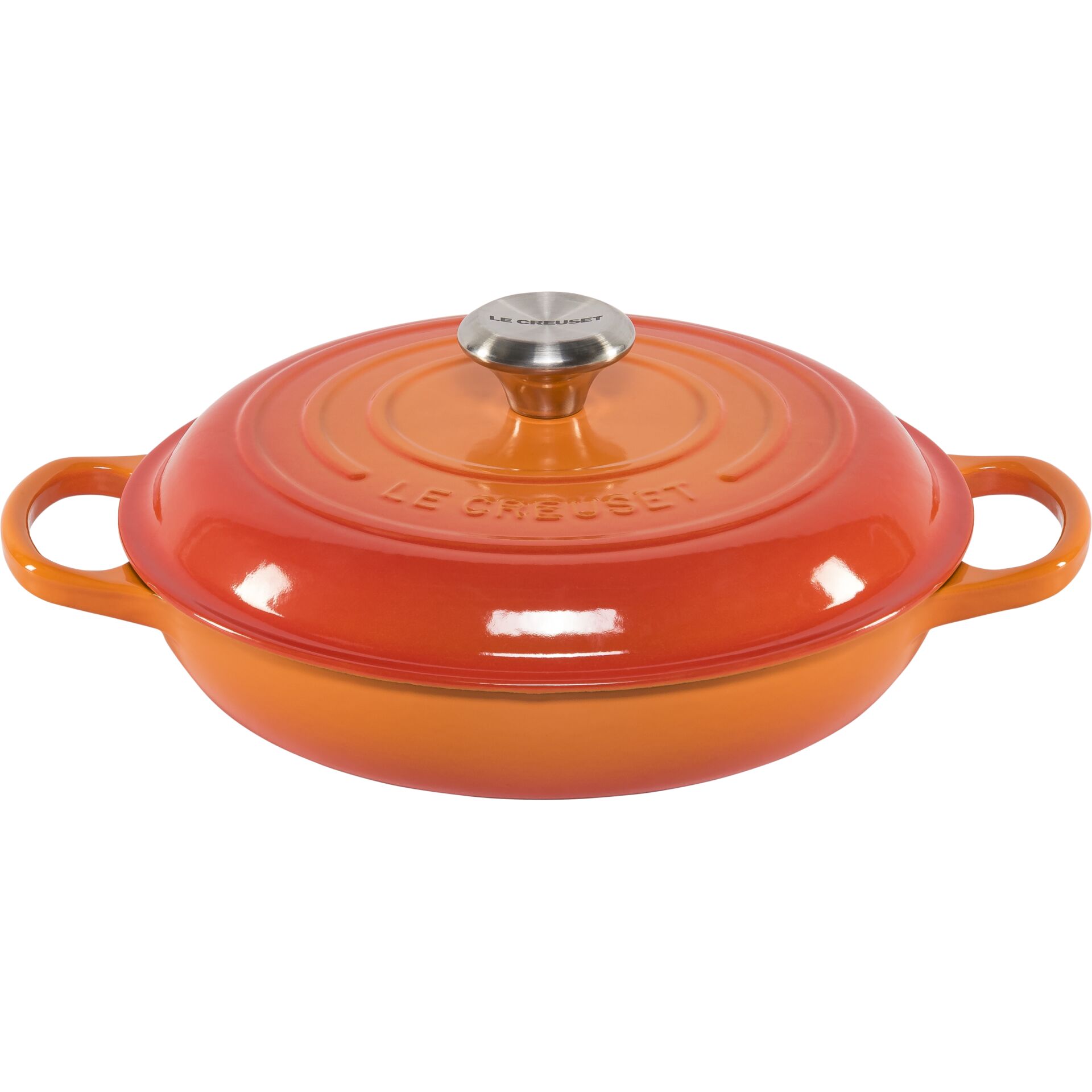 Le Creuset Signature Cast Iron Gourmet 26 cm volcanic