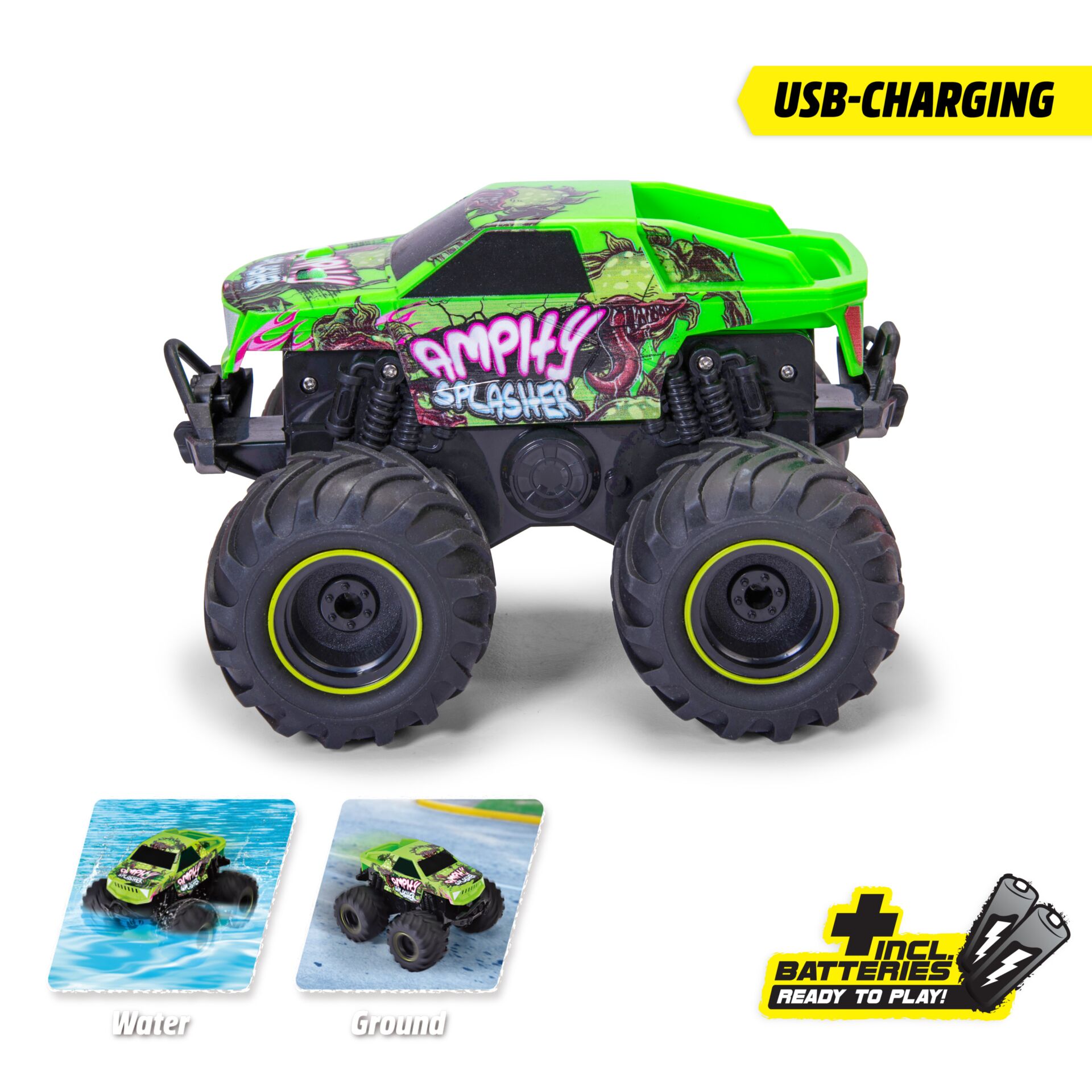 Dickie RC Amphy Splasher, RTR 2,4 GHz 201104014
