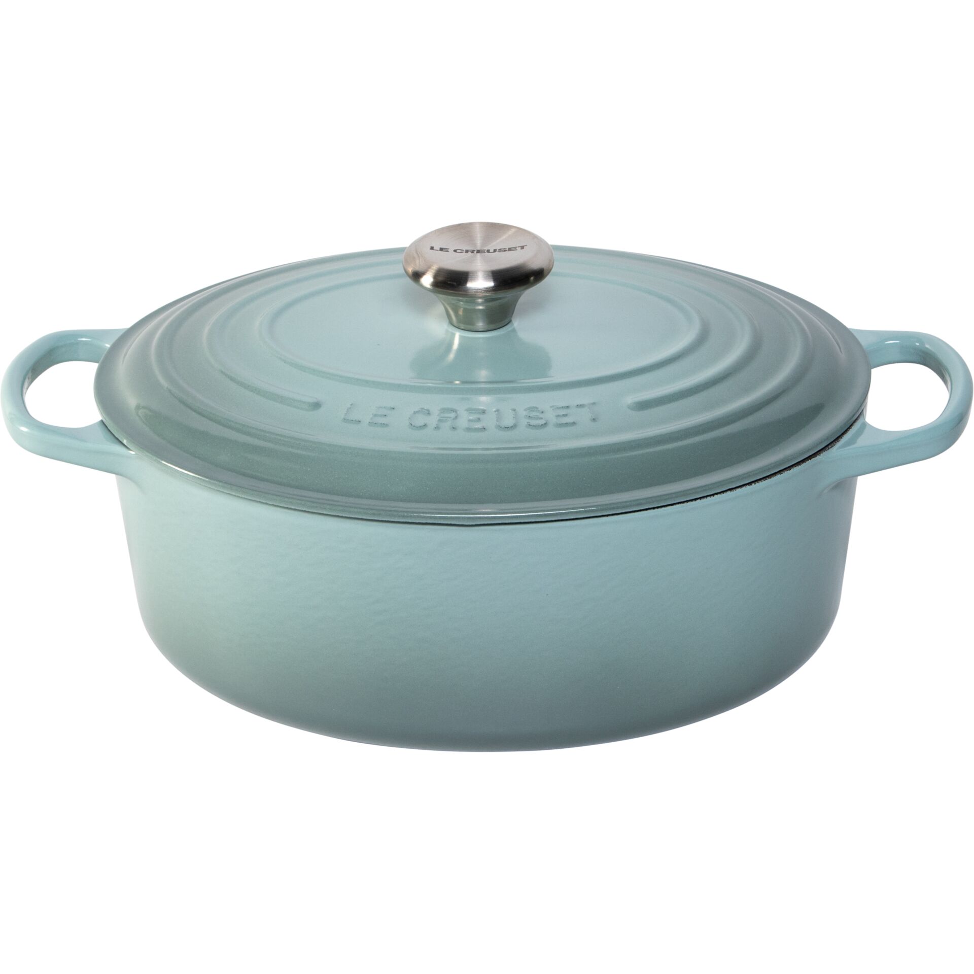 Le Creuset Signature Casserole oval 29 cm sea salt