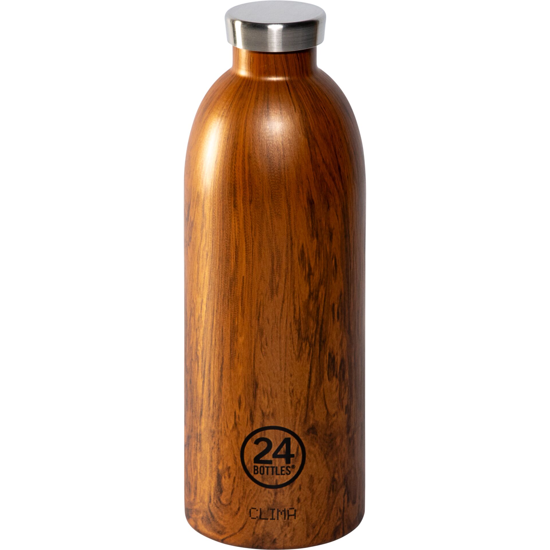 24Bottles Clima Bottle Sequoia Wood 850 ml