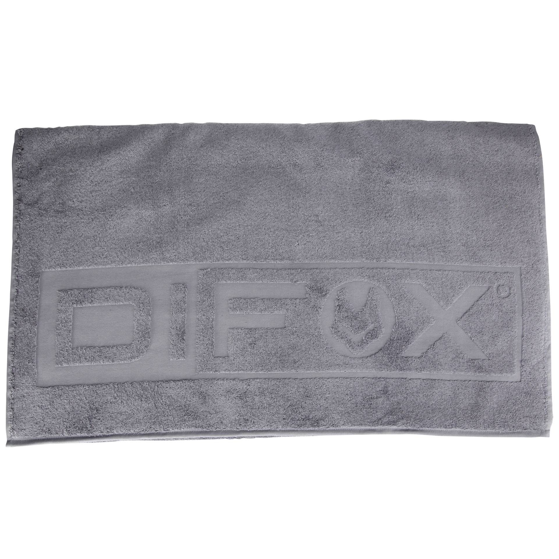 Difox towel 80 x 180 cm 100 % cotton grey
