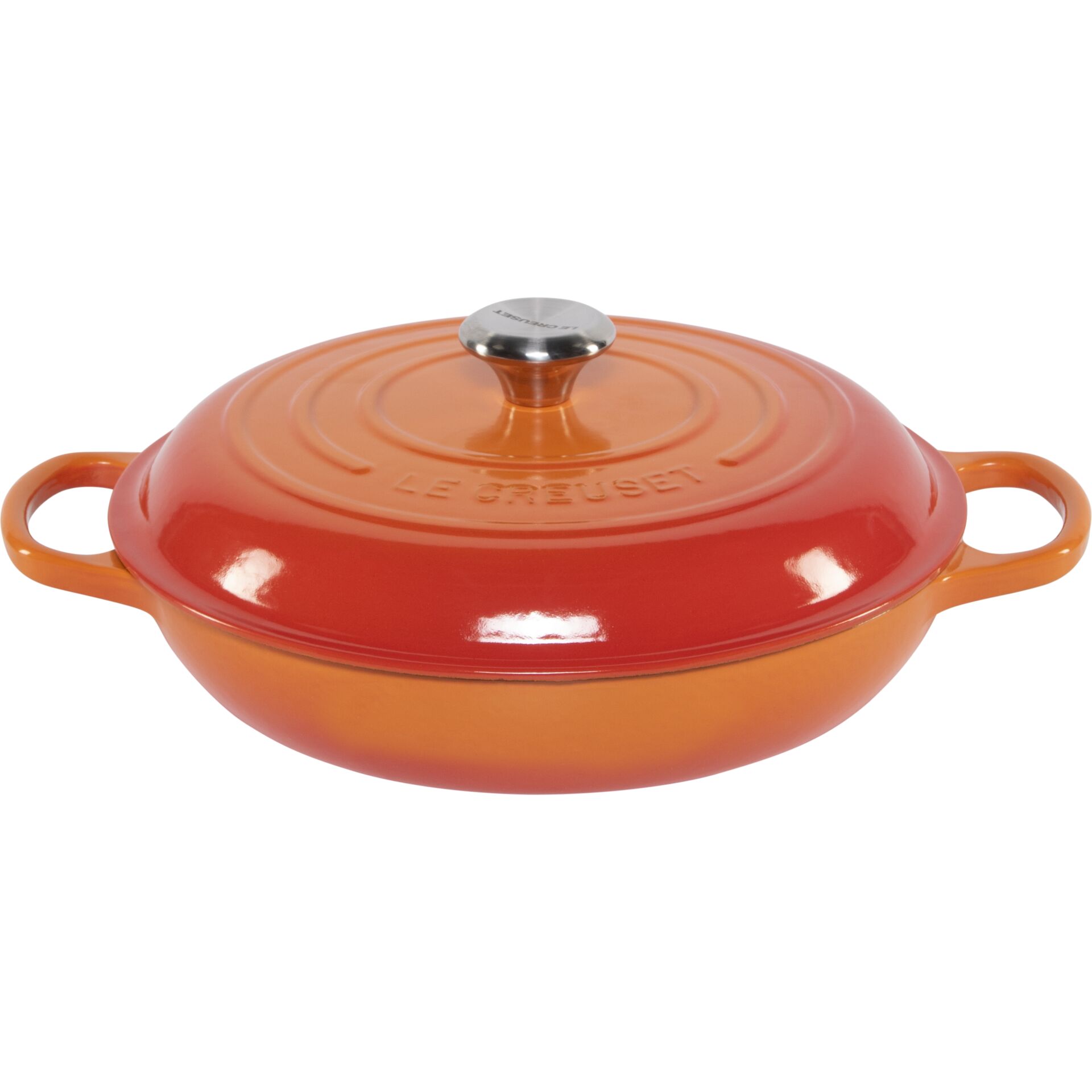 Le Creuset Gourmet Casserole Shallow 30 cm volcanic