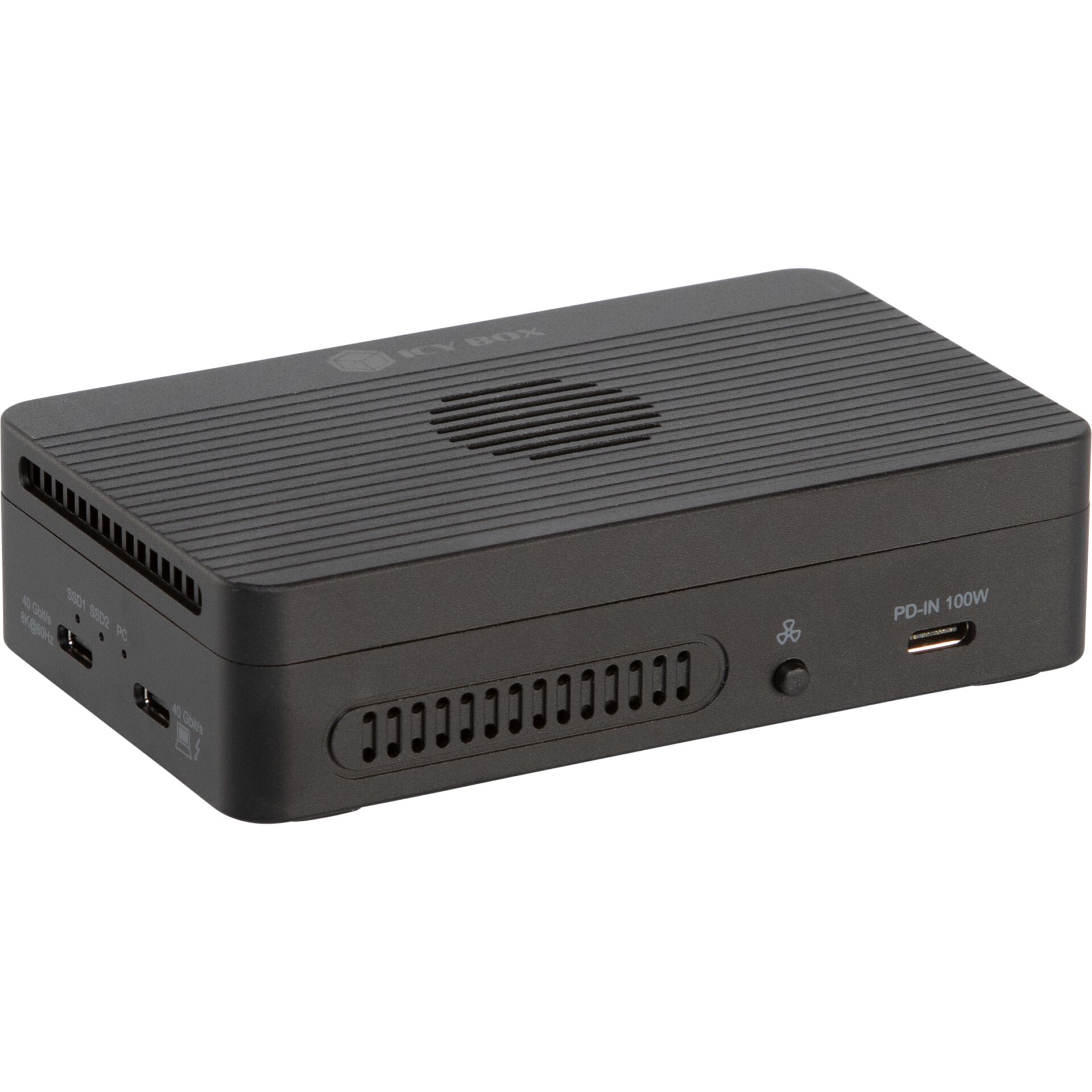 ICY BOX Heart RAID 2818 2-fold RAID Housing M2 NVMe 2280