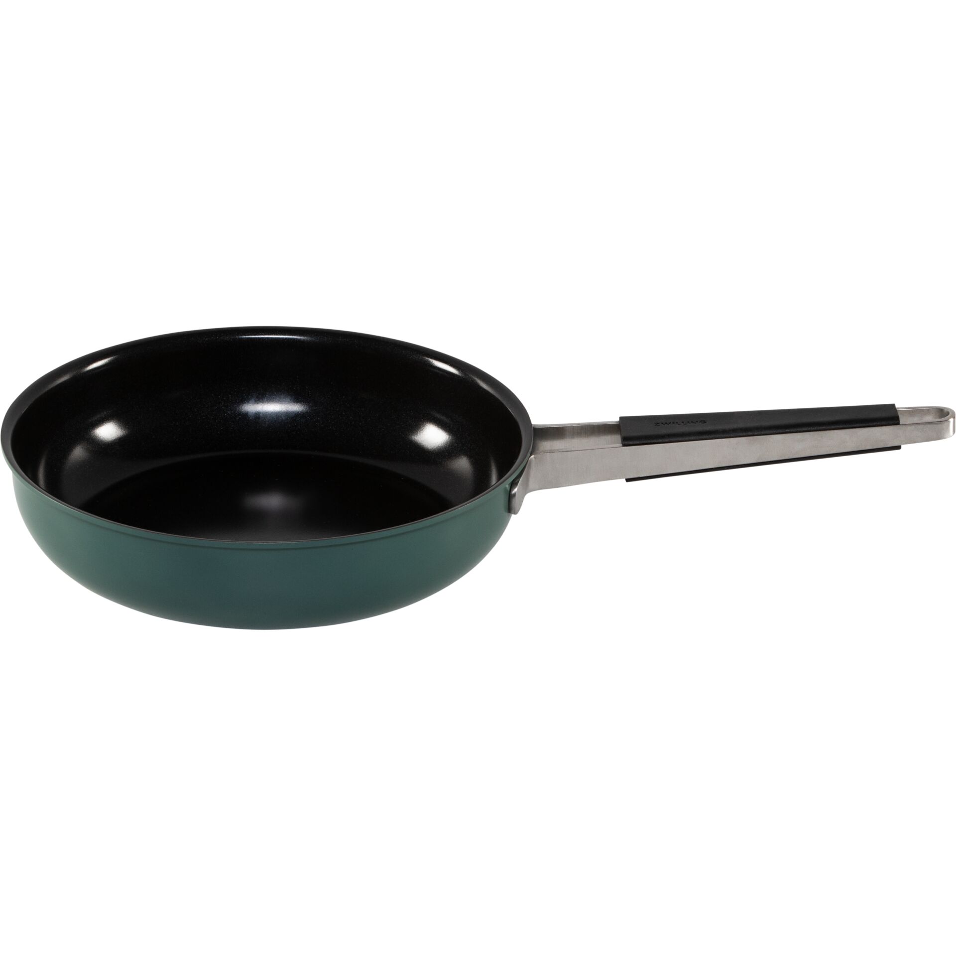 ZWILLING Pure Bratpfanne 24 cm grün, 18/10 Edelstahl
