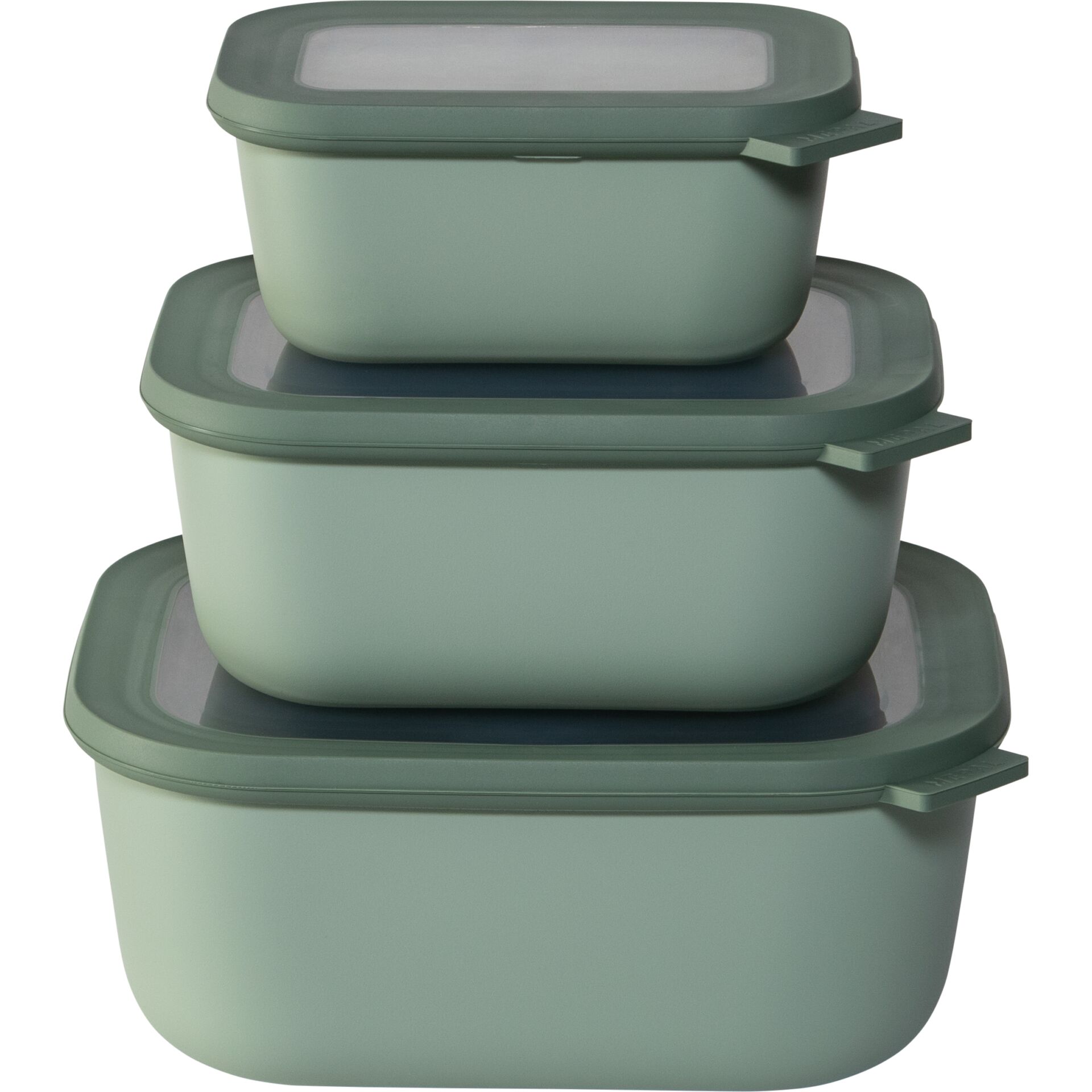 Mepal Cirqula Multi-Bowl Set 3-pcs, nordic sage