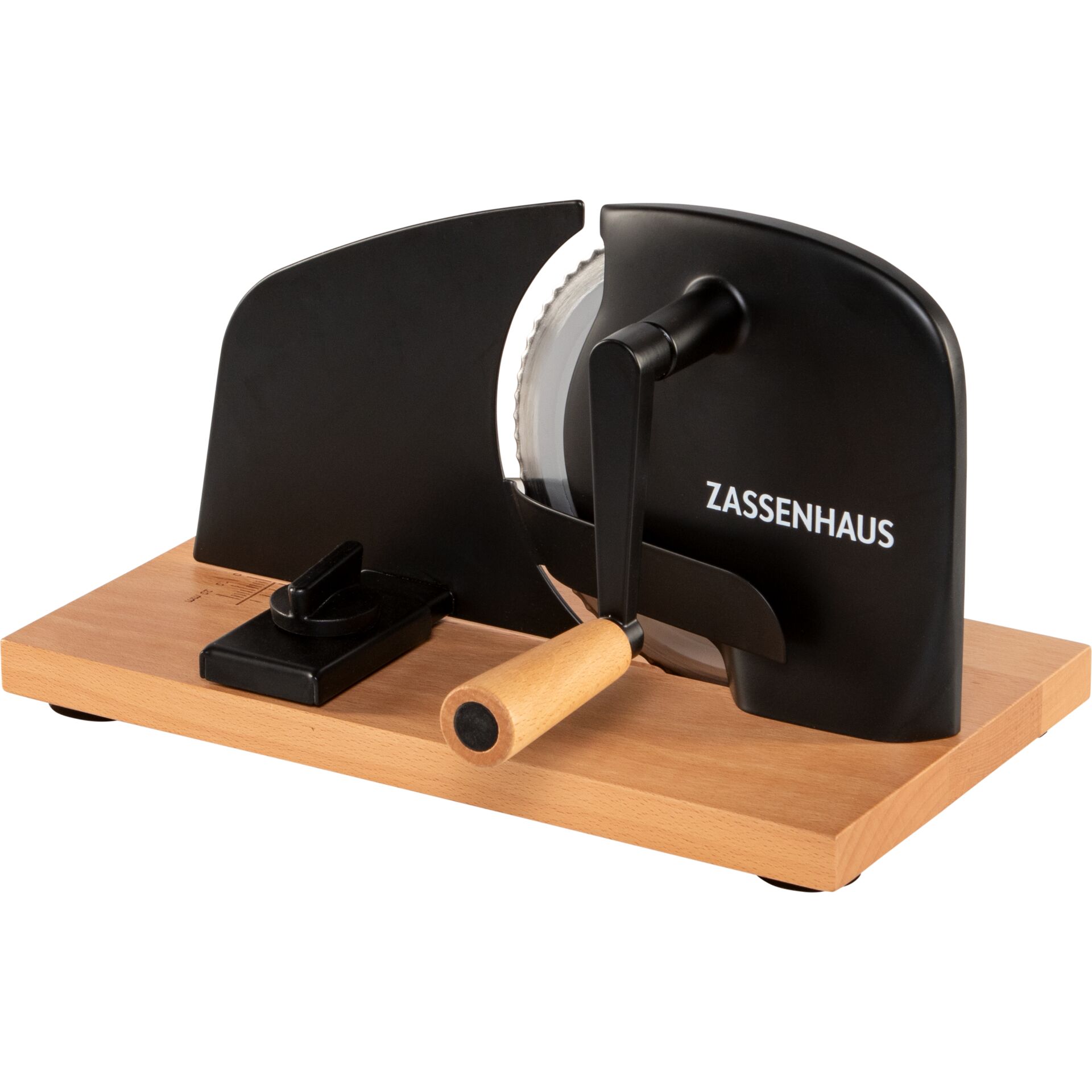 Zassenhaus Manual Bread Slicer PURE black