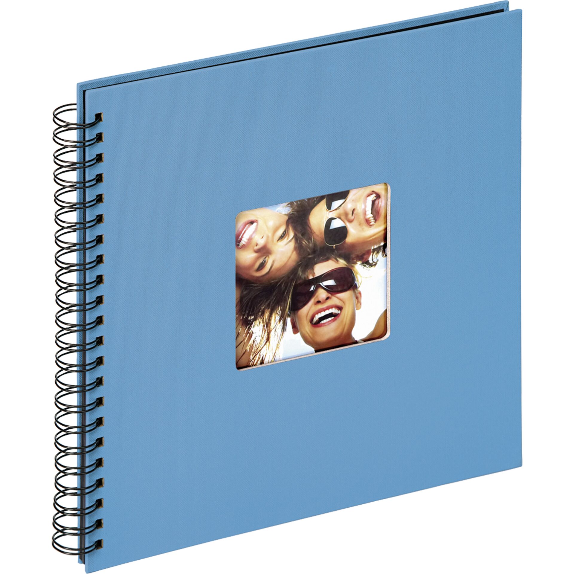 Walther Fun oceanblue 30x30 50 black Spiral Pages SA110U