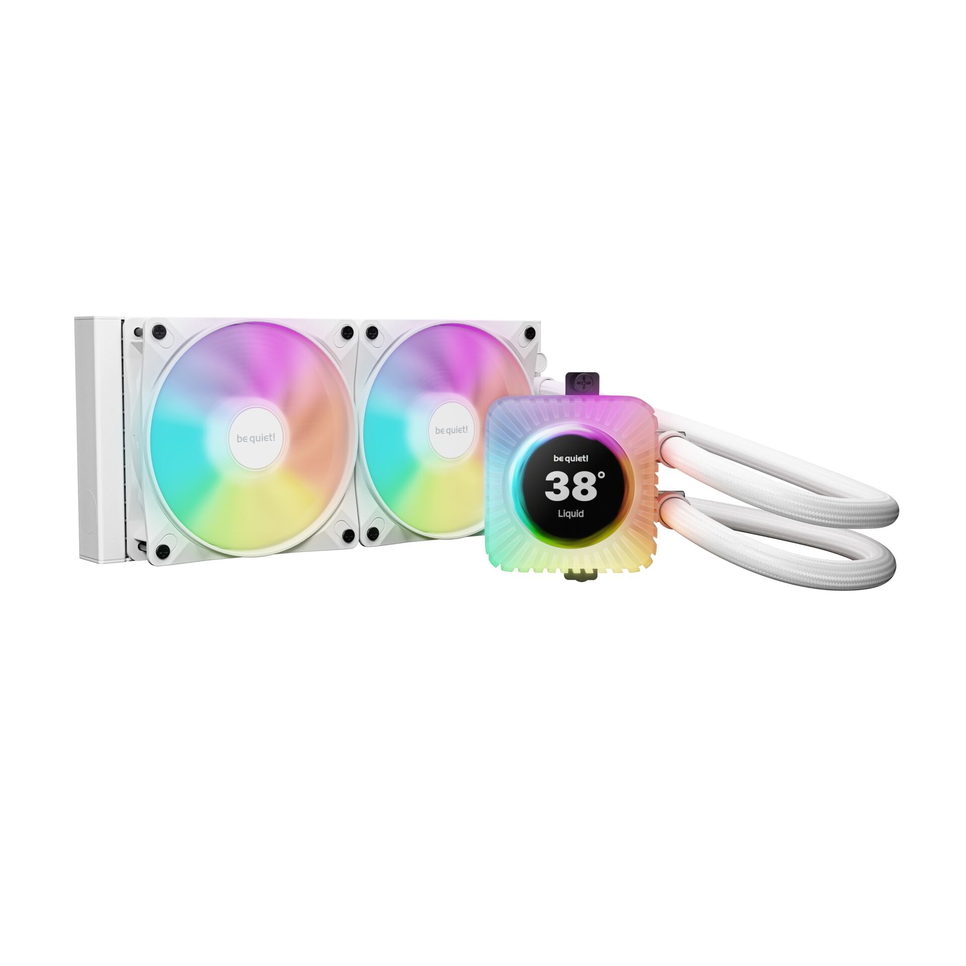 be quiet! LIGHT LOOP IO LCD 240mm White