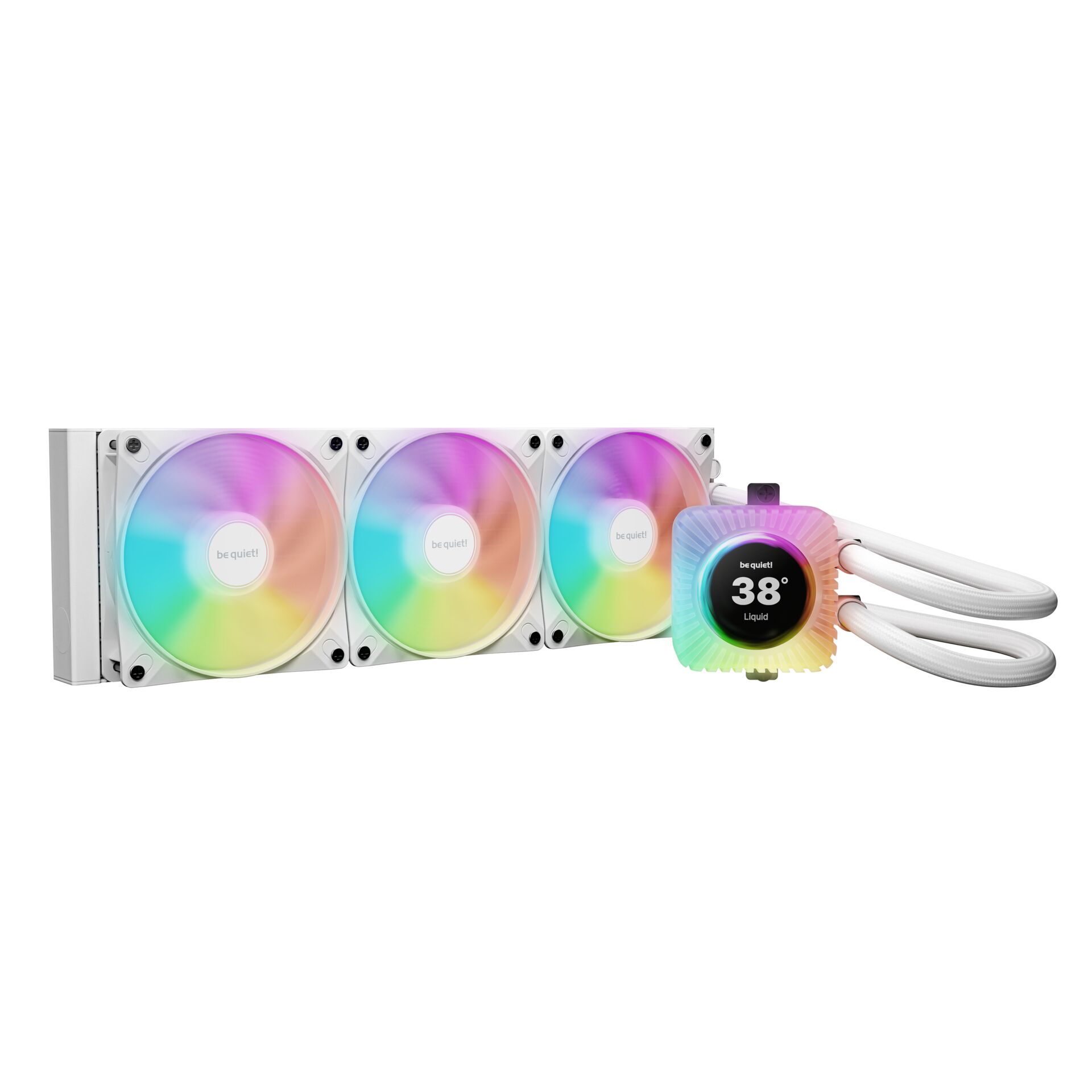 be quiet! LIGHT LOOP IO LCD 360mm White