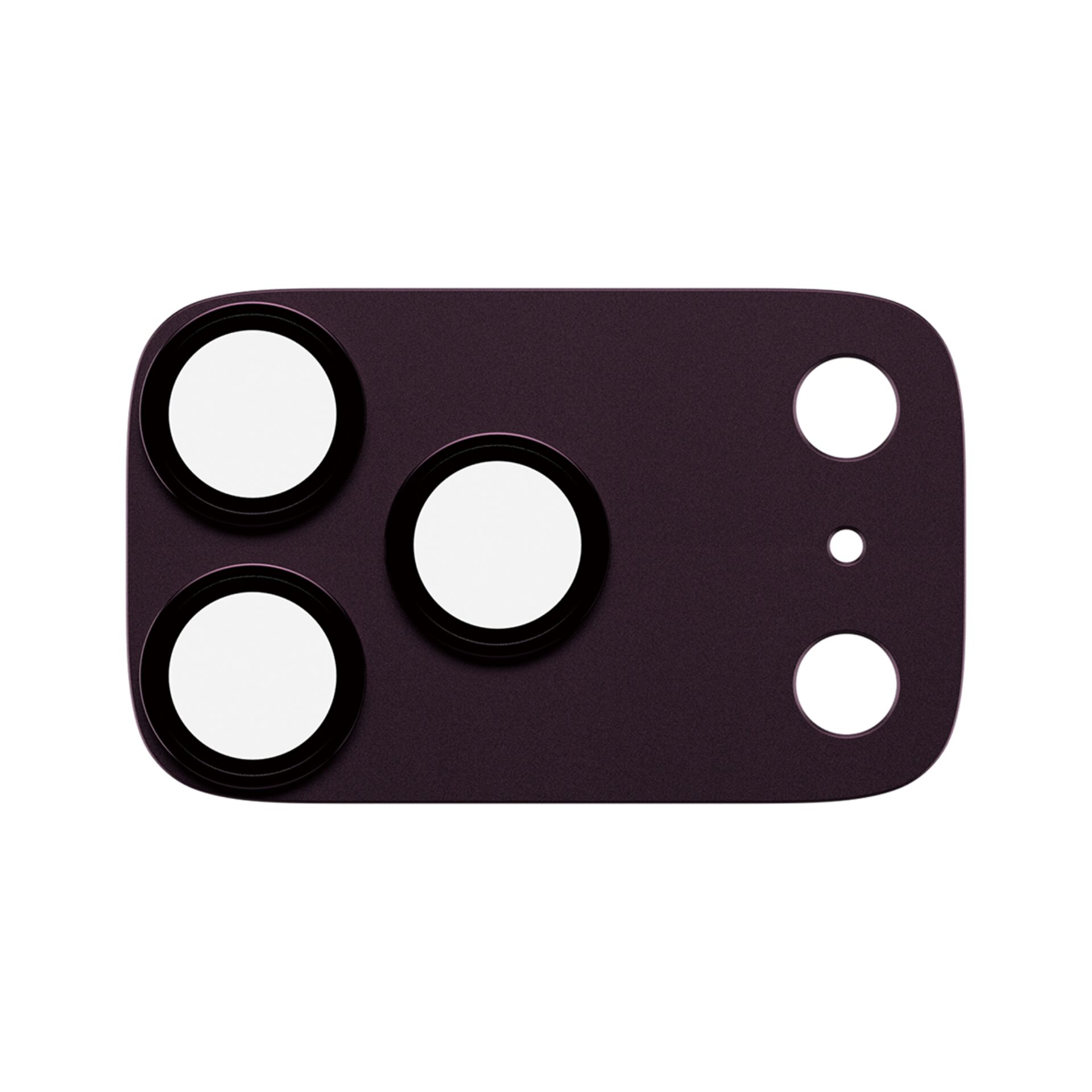 PanzerGlass Fender iP 18 Pro Dark Cherry Kameraschutz