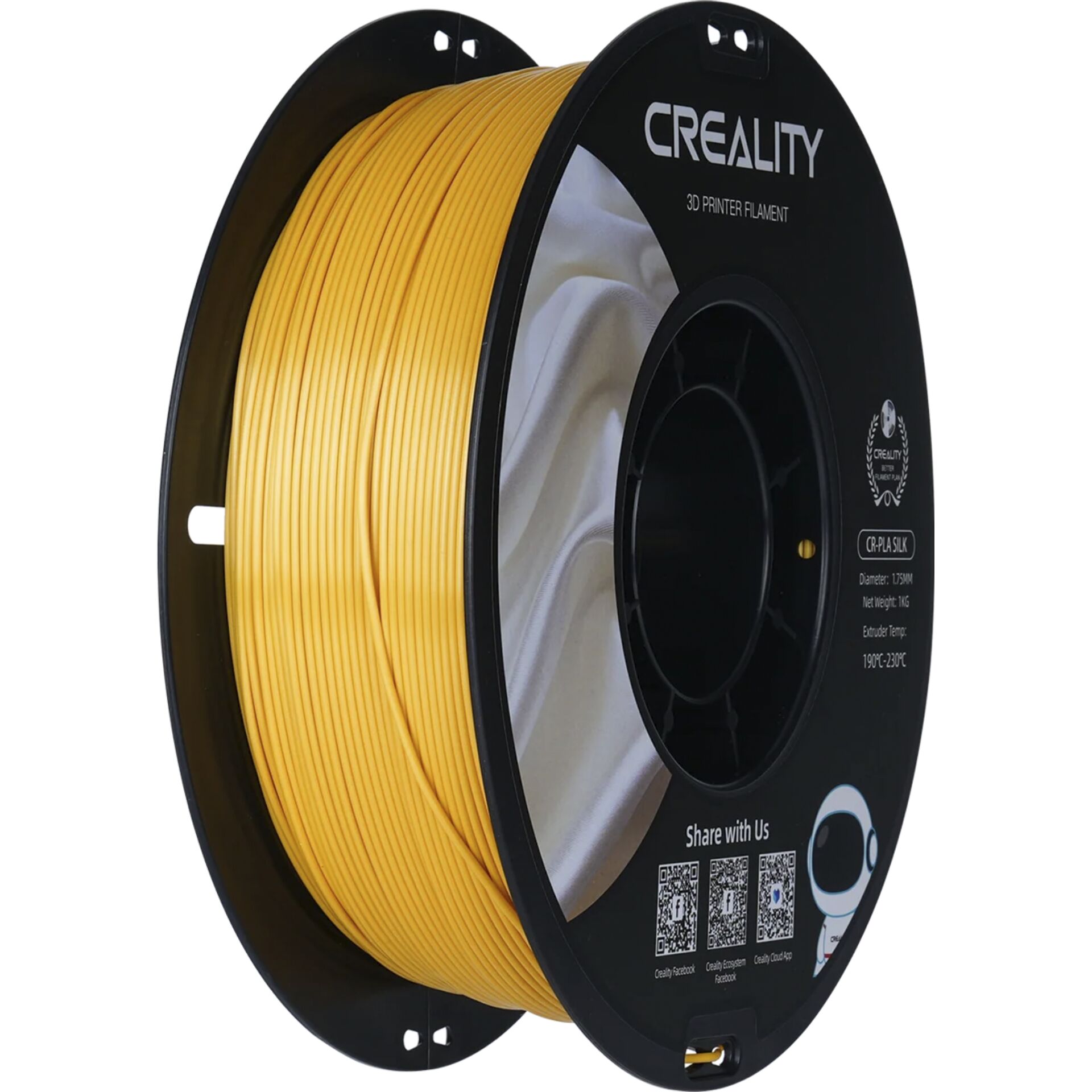 Creality Filament CR-Silk Golden 1kg
