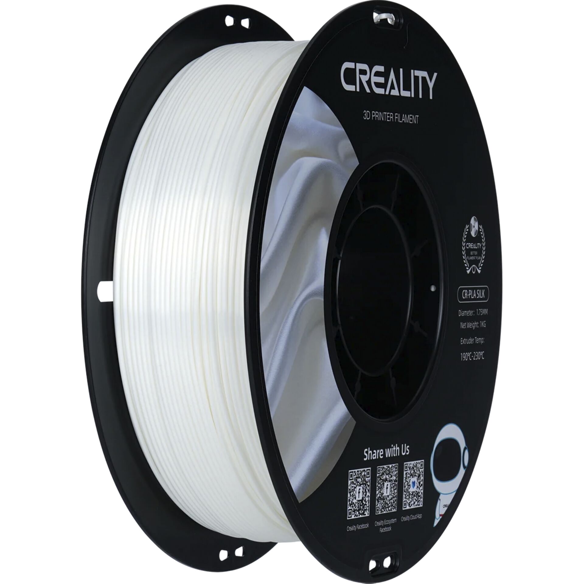 Creality Filament CR-Silk White 1kg