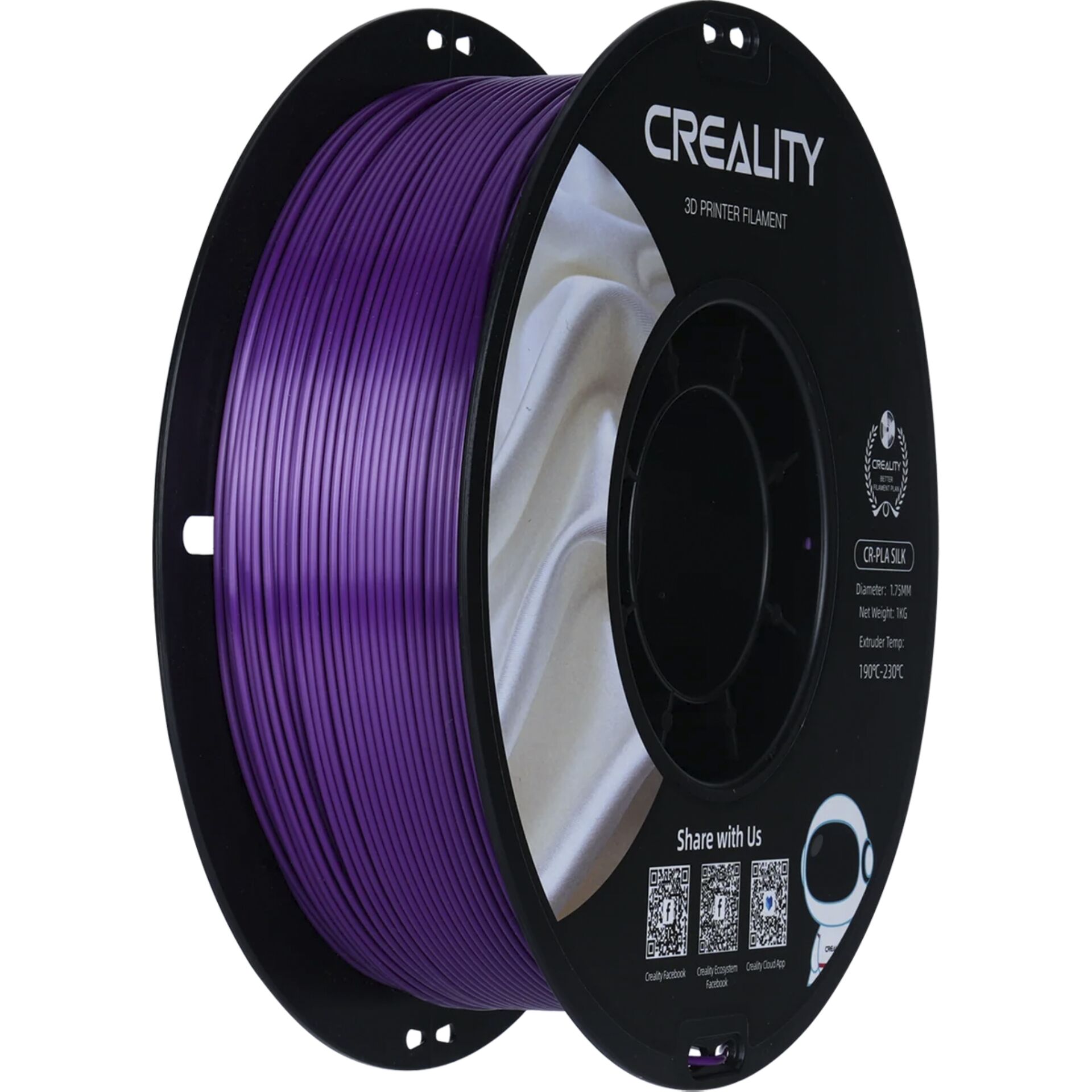 Creality Filament CR-Silk Purple 1kg
