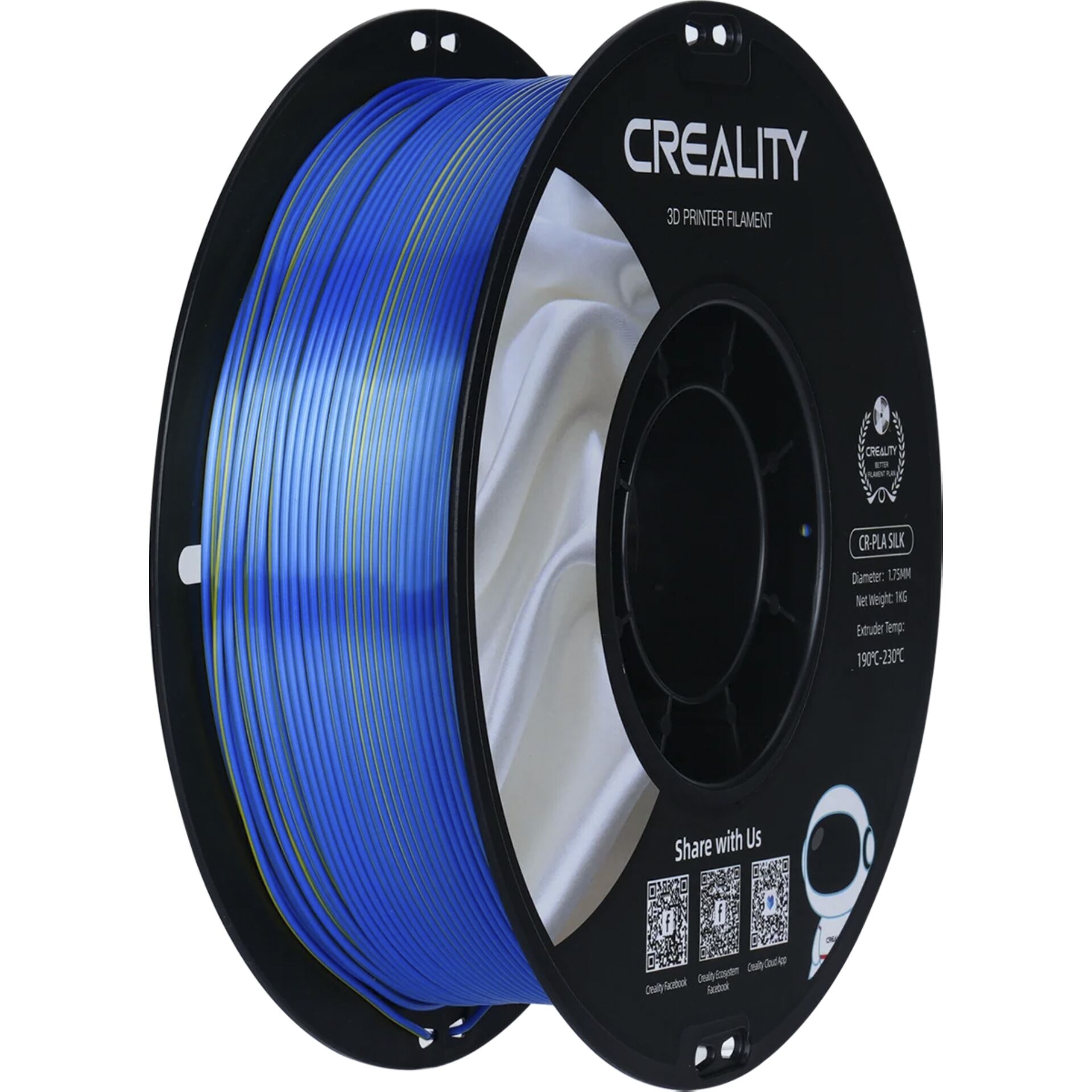 Creality Filament CR-Silk Blue 1kg