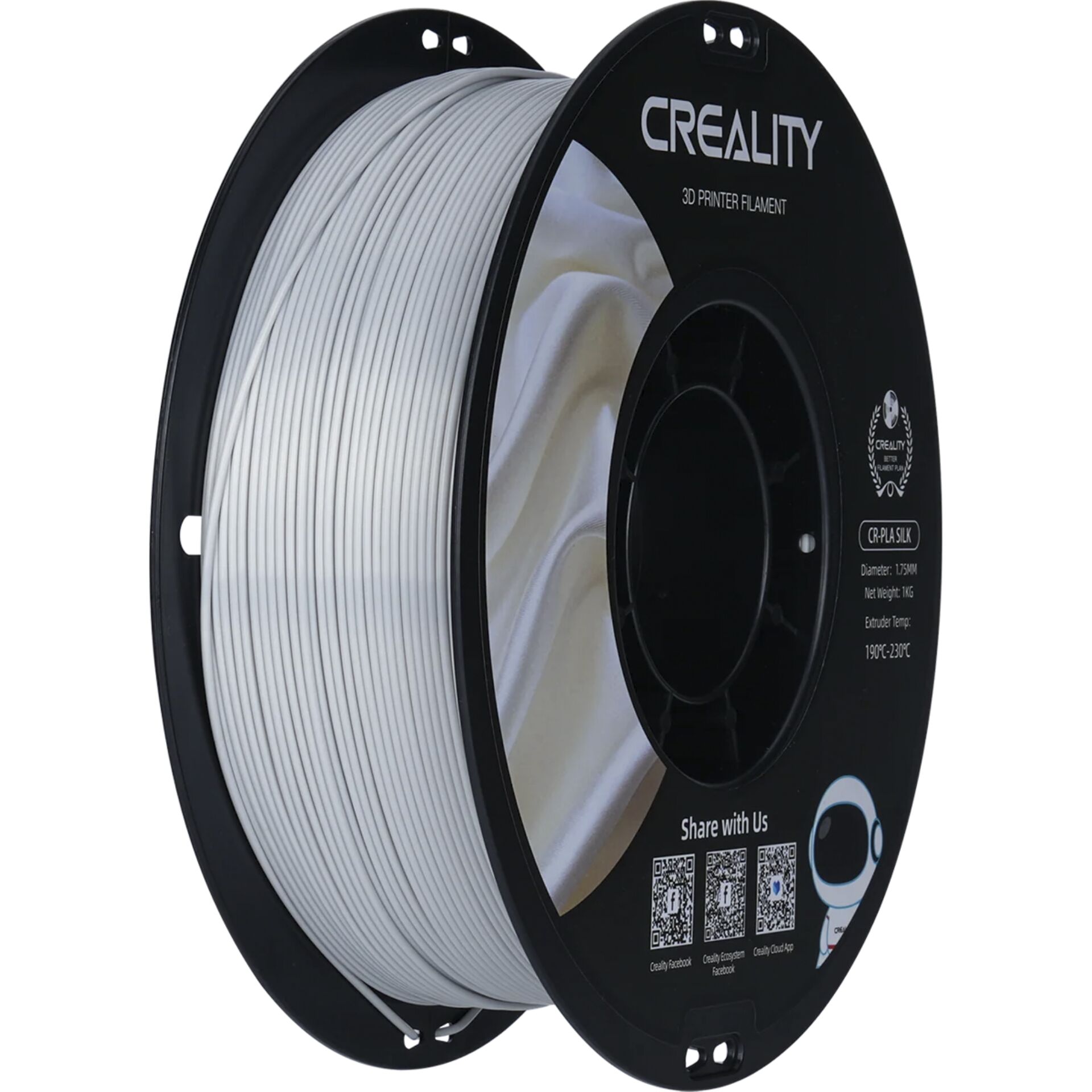 Creality Filament CR-Silk Silver 1kg