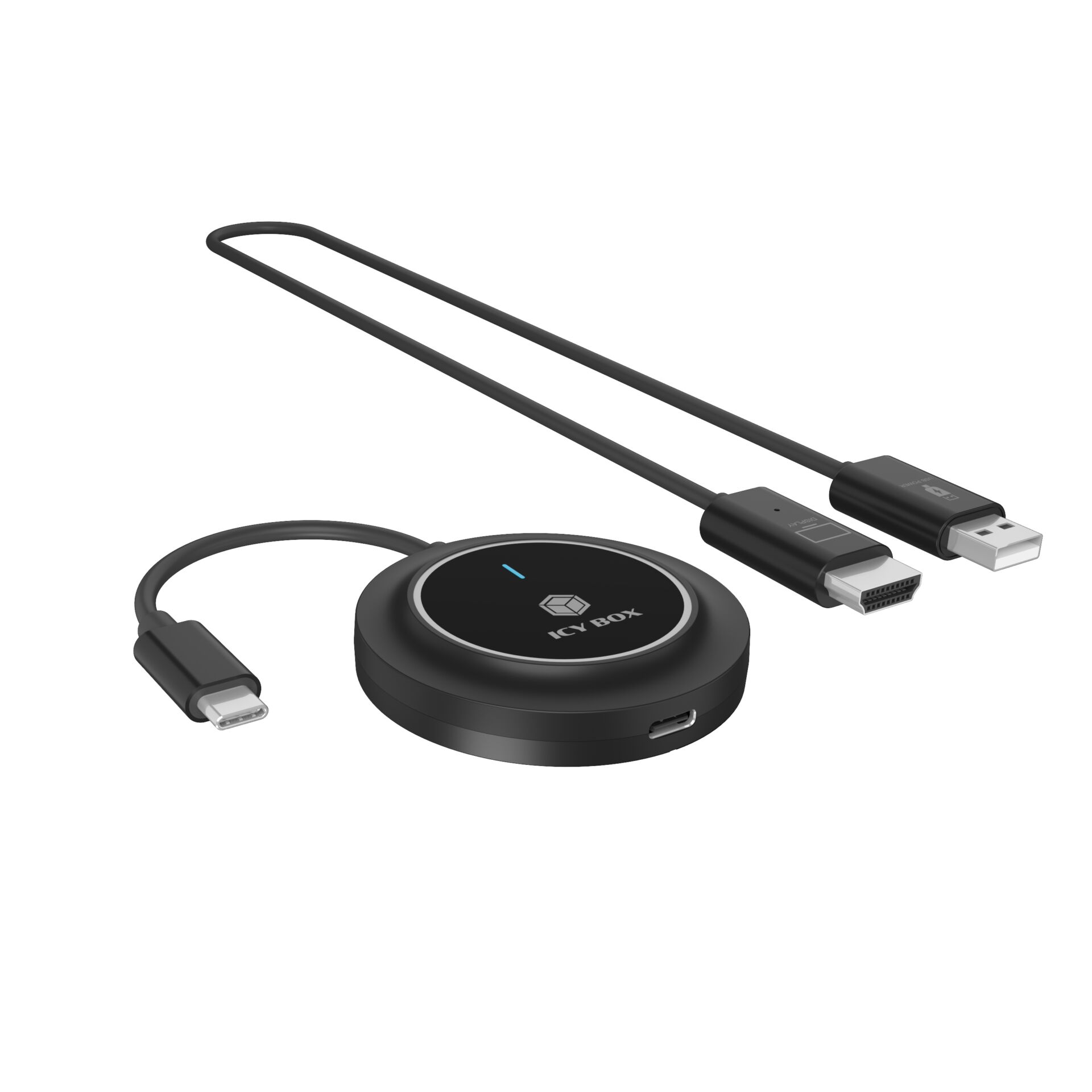 ICY BOX IB-WL101 Wireless USB-C to HDMI Transmitter