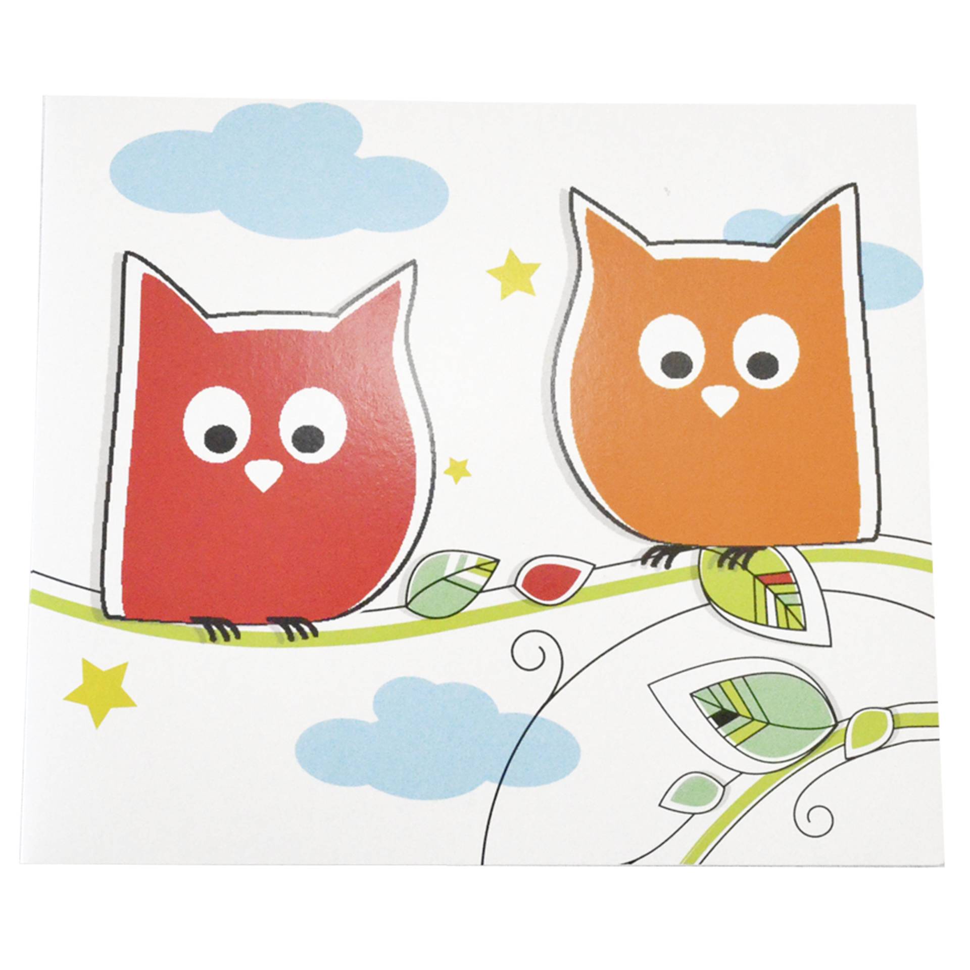 1x25 Daiber Owl 13x18 Kids Portrait folders