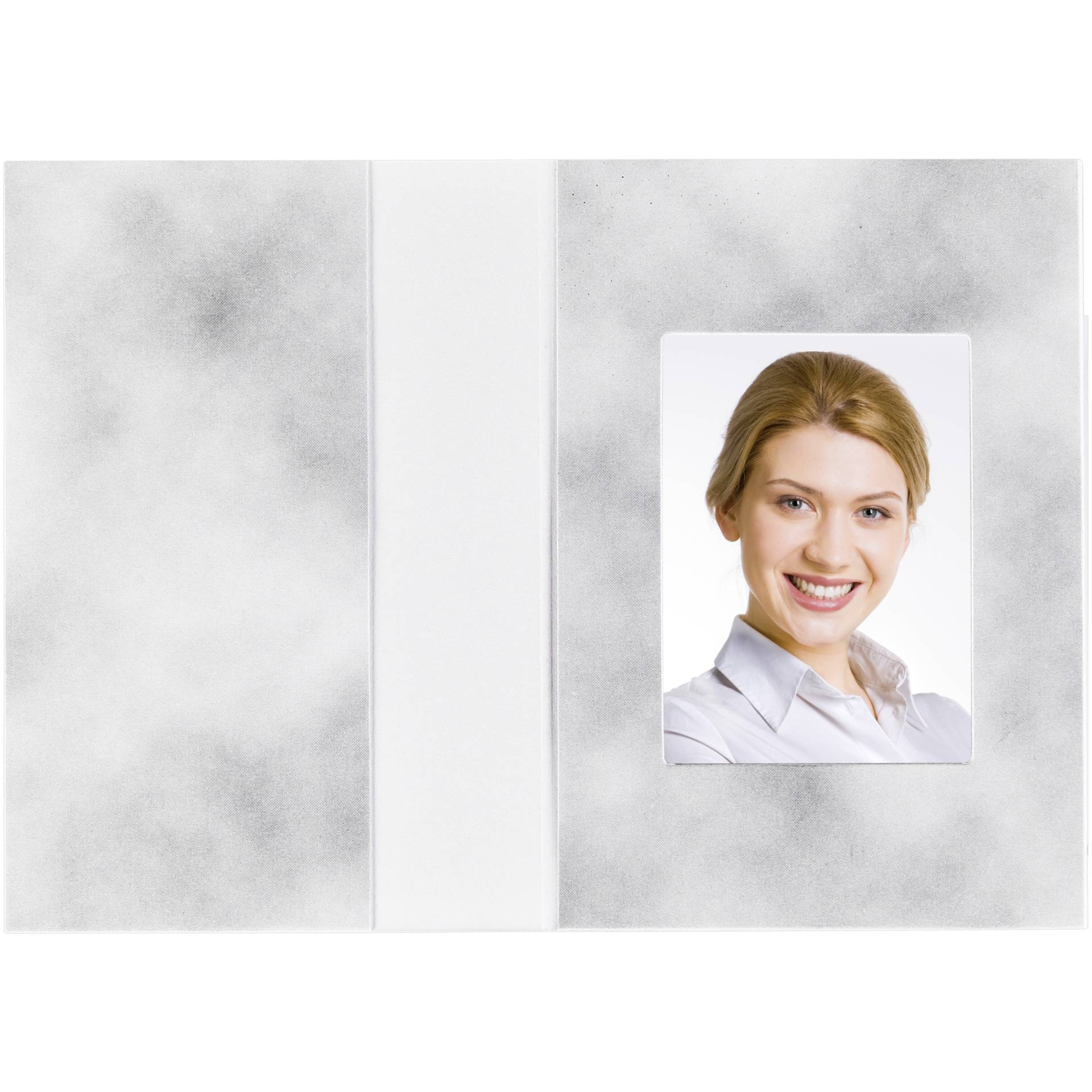 1x100 Daiber portfolio cloud design, grey, 36x50 mm