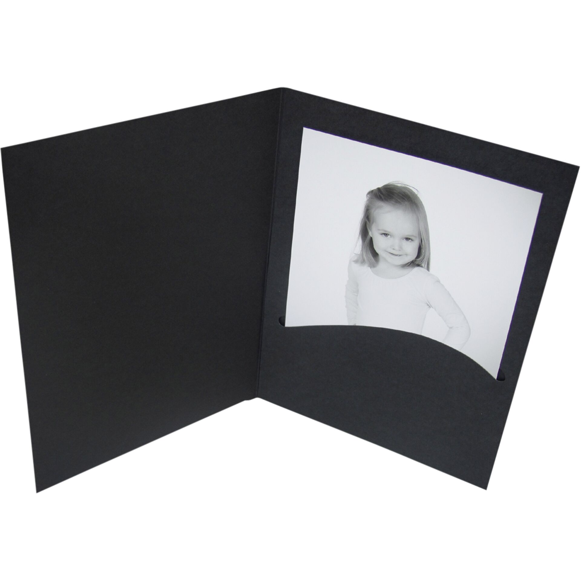 1x100 Daiber Portrait folders Profi-Line 10x15 black