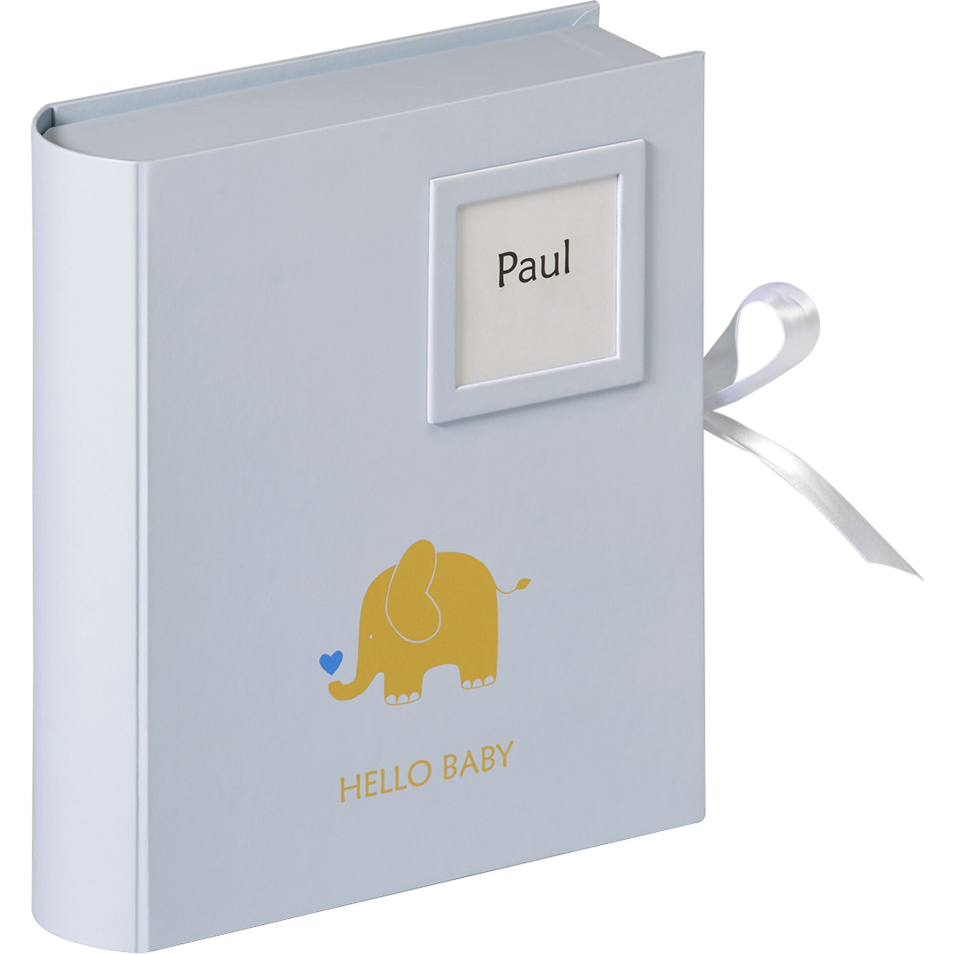 Walther Baby Animal blue Baby Photo Memory Box FB148L