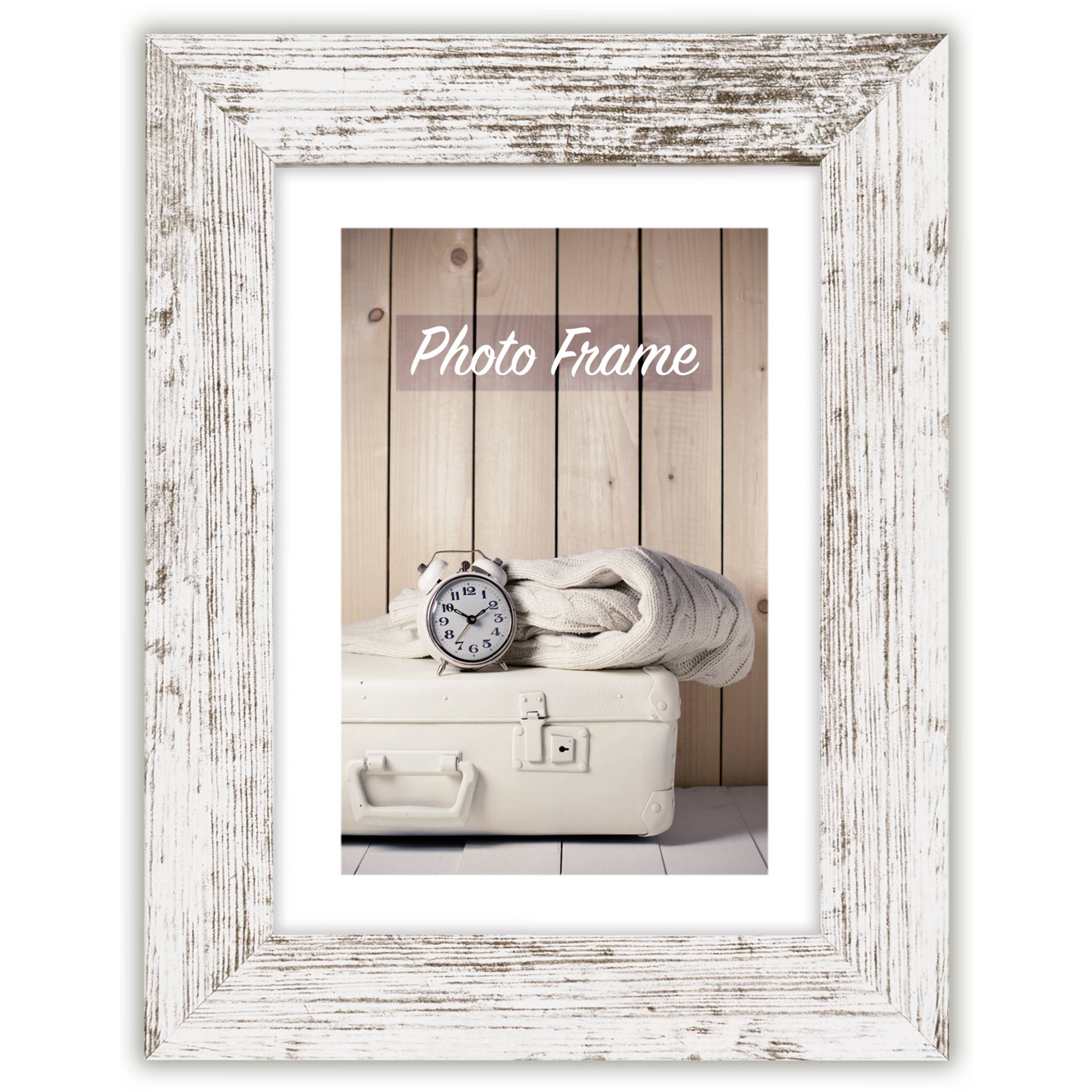 ZEP Nelson 6 30x45 Wood Frame white/brown V21356