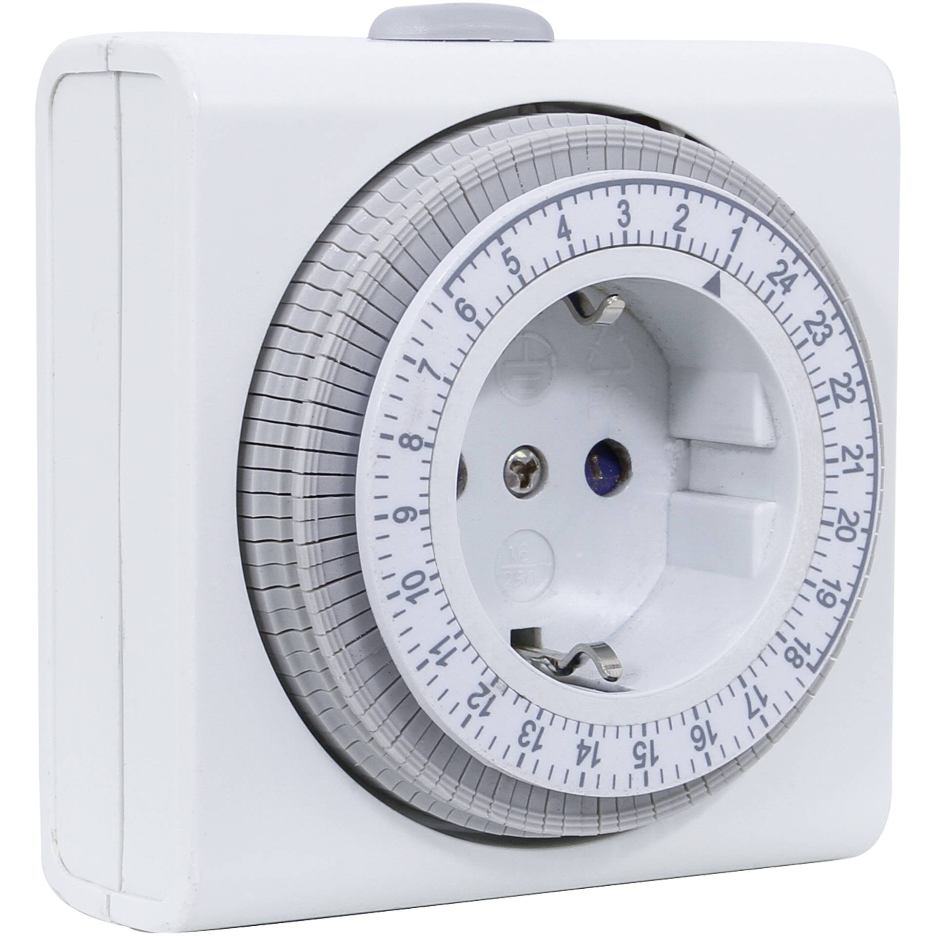 REV timer compact analog white