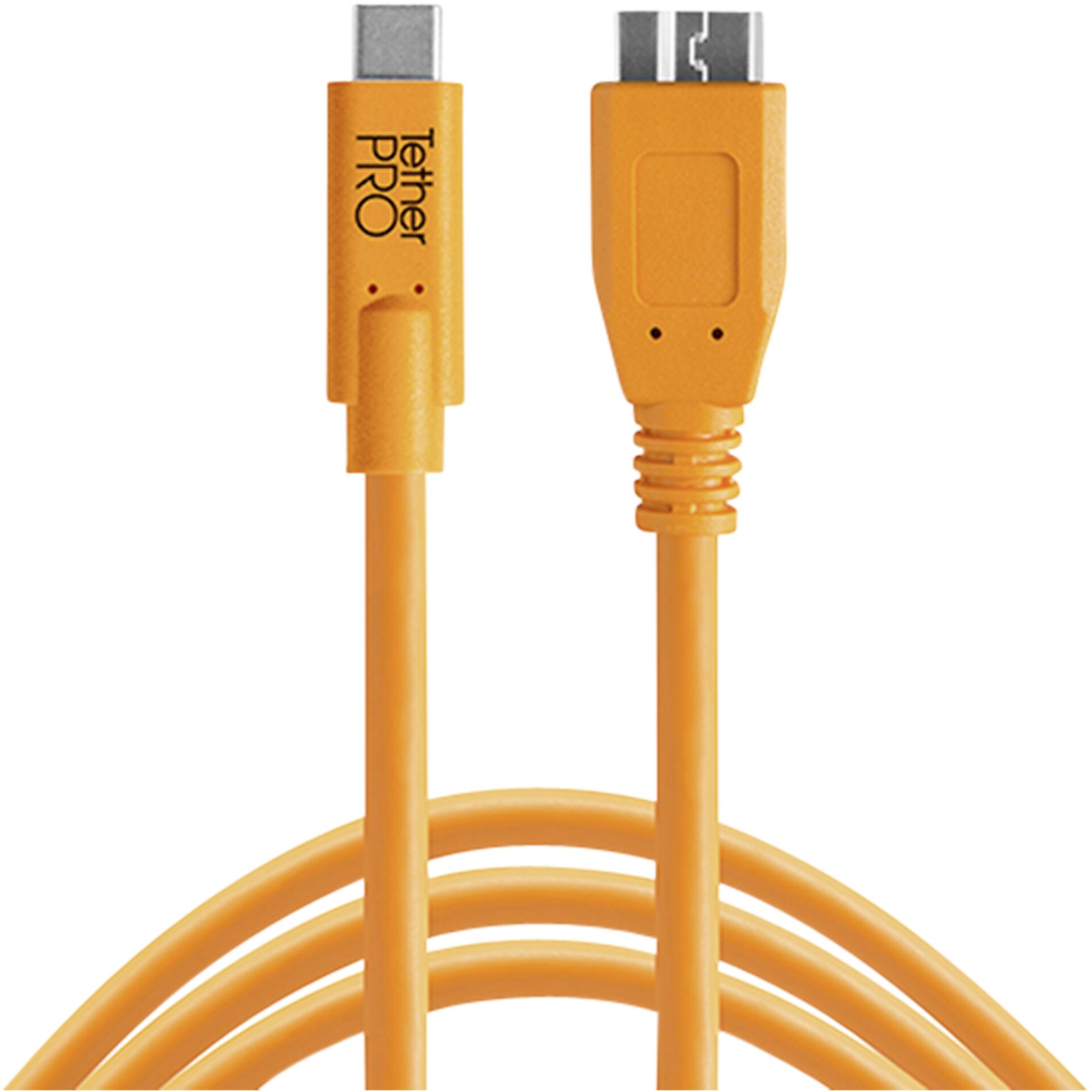 Tether Tools USB-C to 3.0 Micro- B 4.60m orange