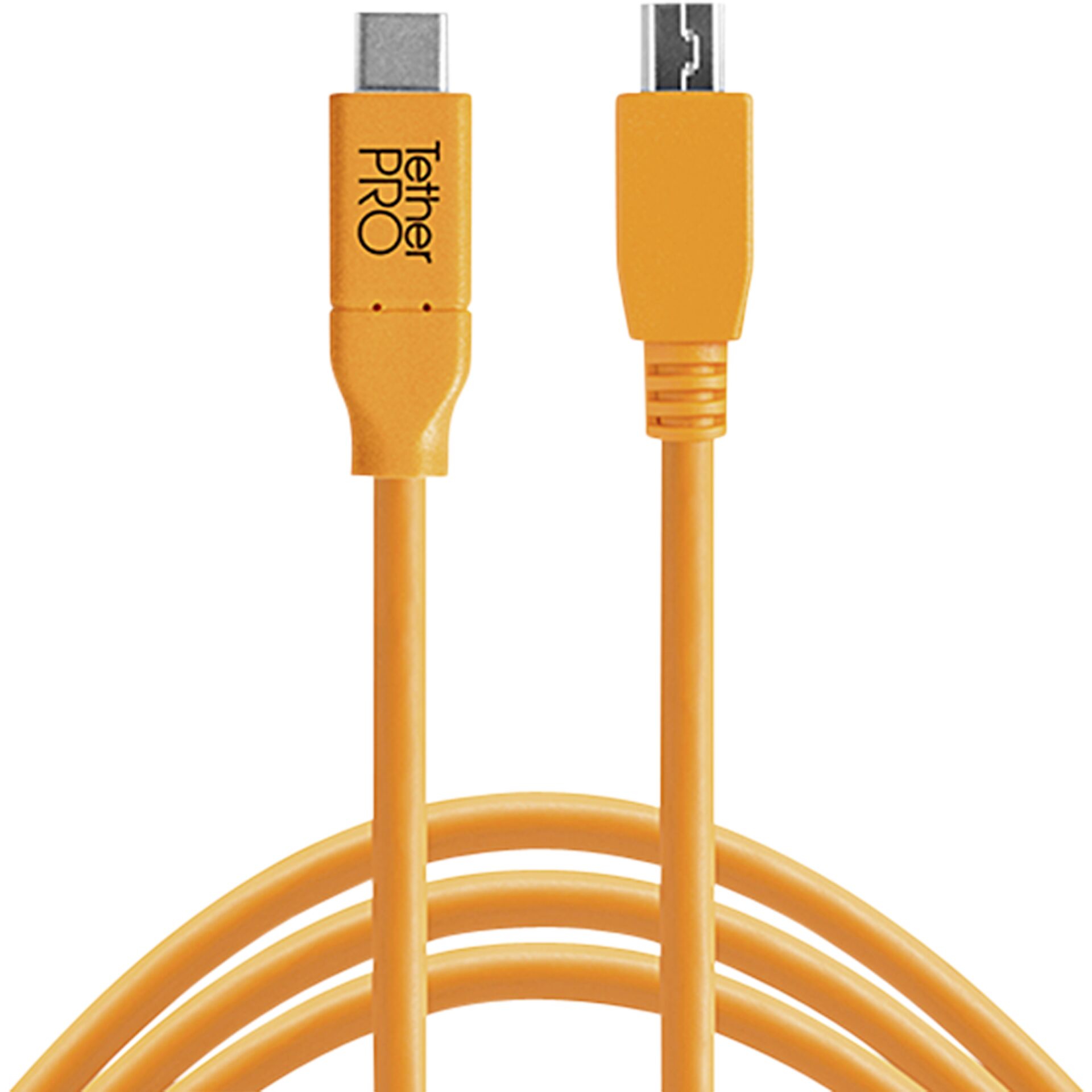 Tether Tools USB-C to 2.0 Micro- B 5-Pin 4.60m orange