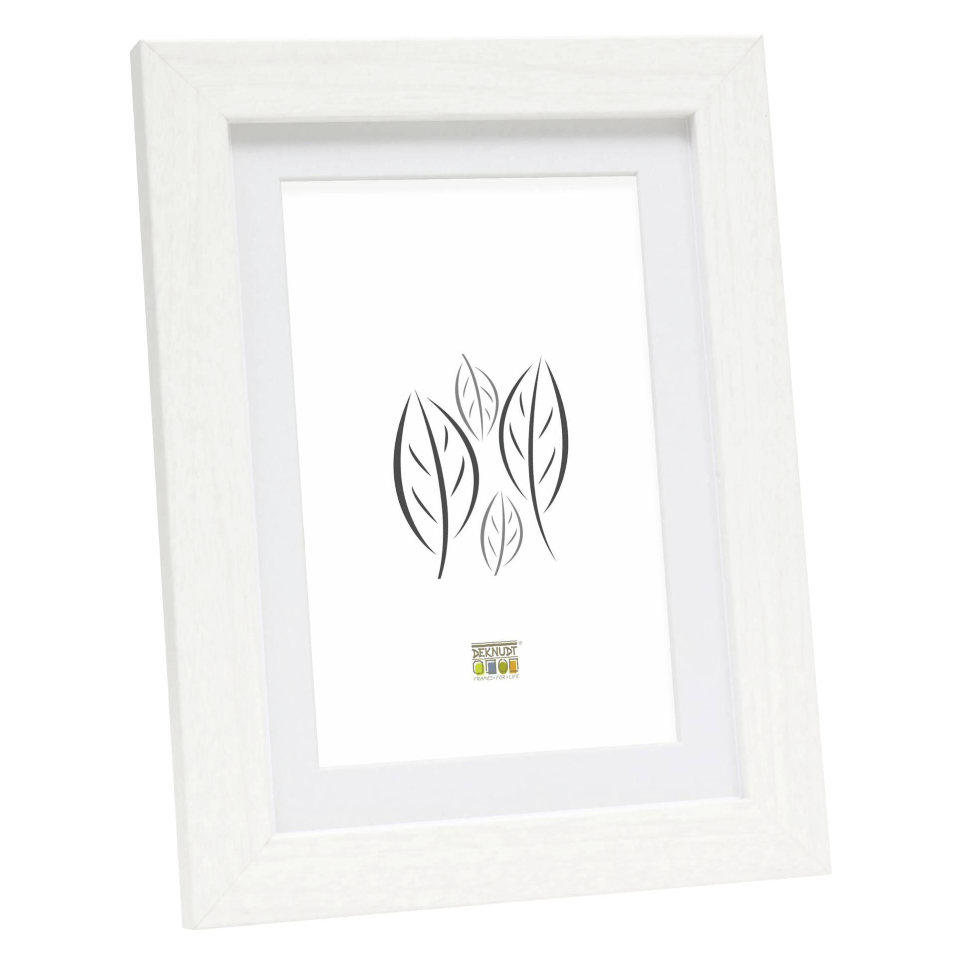 Deknudt S66KF1 P1 15x20 Wood white w. Passepartout