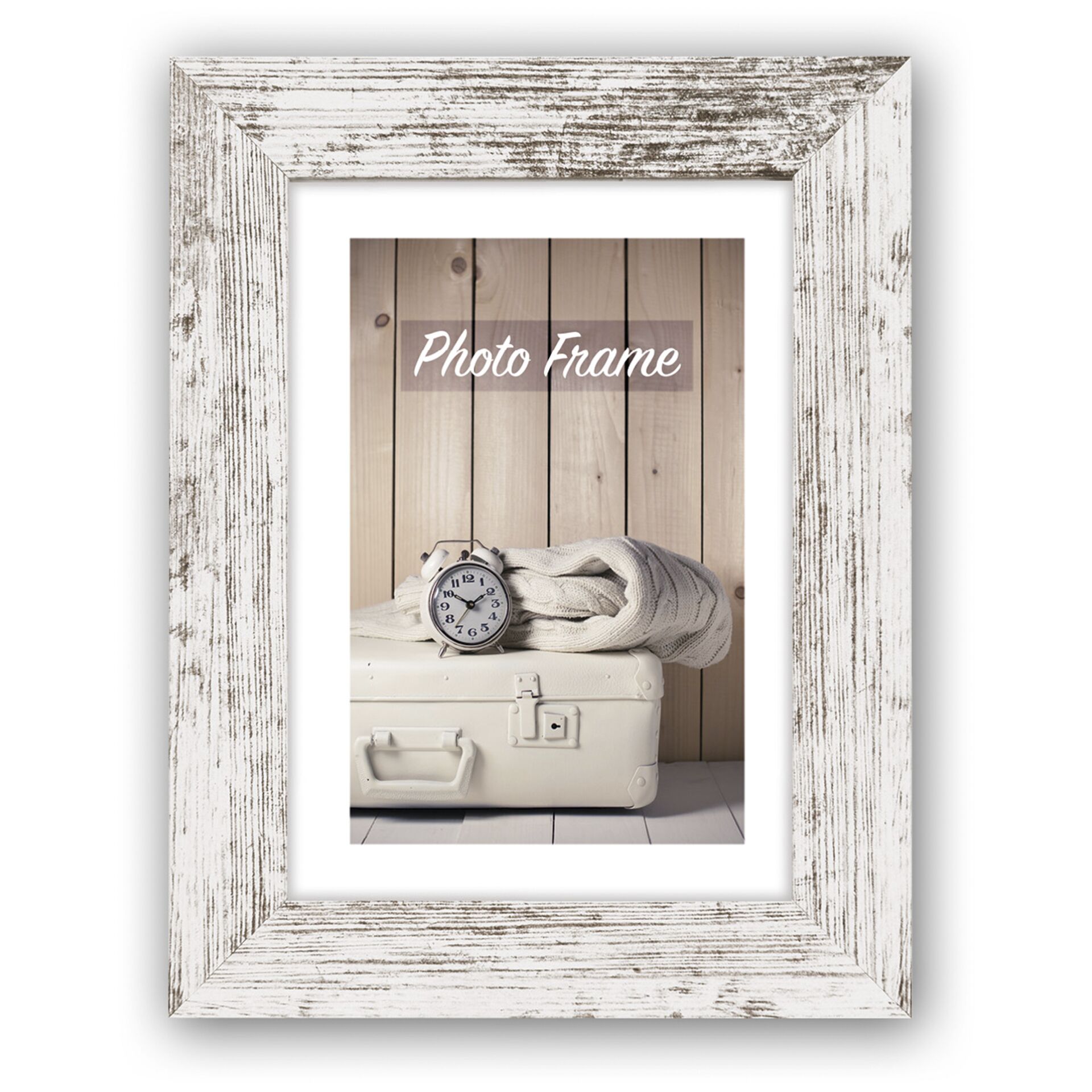 ZEP Nelson 6 white/brown 40x50 Wooden Frame V21546