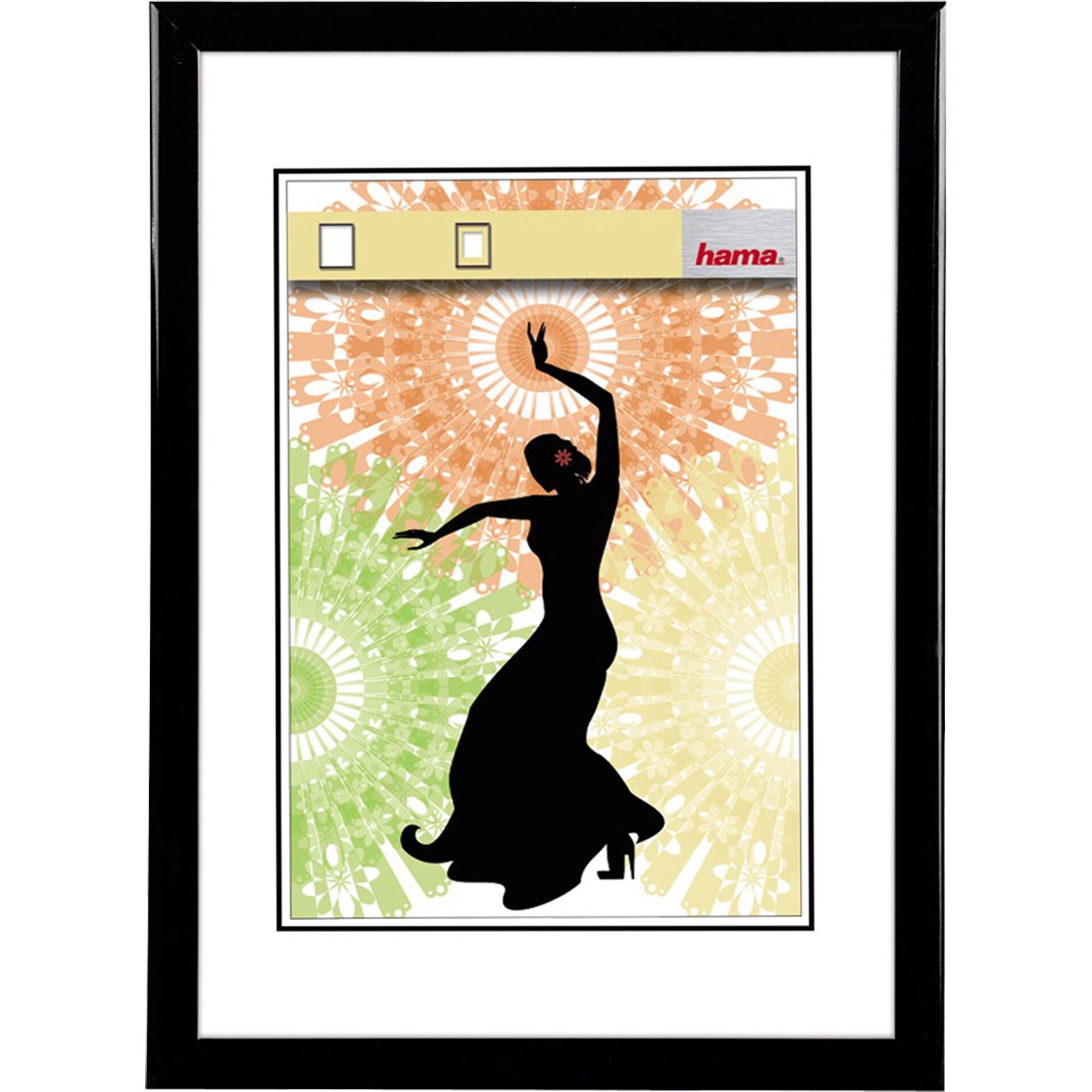 Hama Madrid black 20x30 Plastic Frame 66487