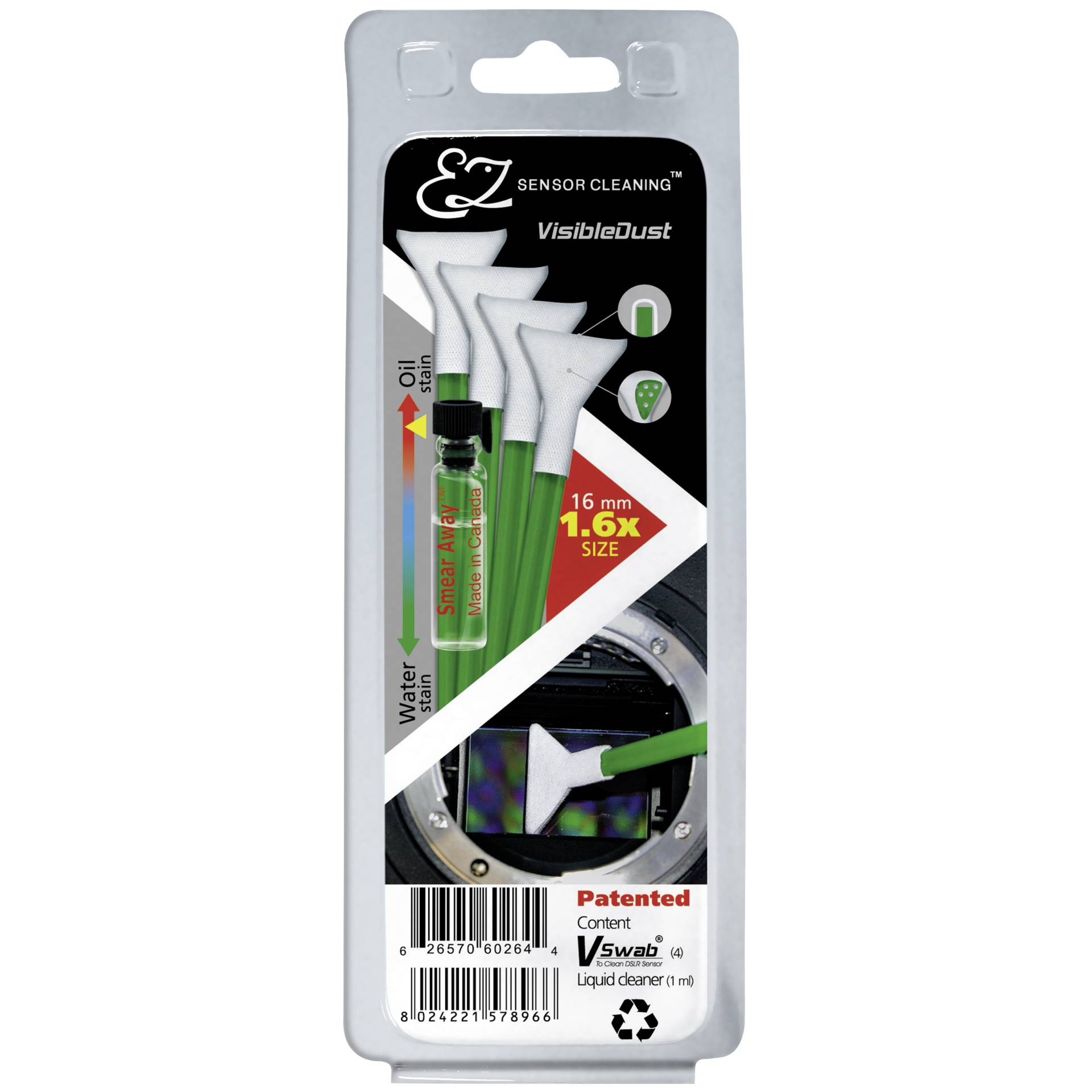 Visible Dust EZ Kit Smear Away 1.6 green