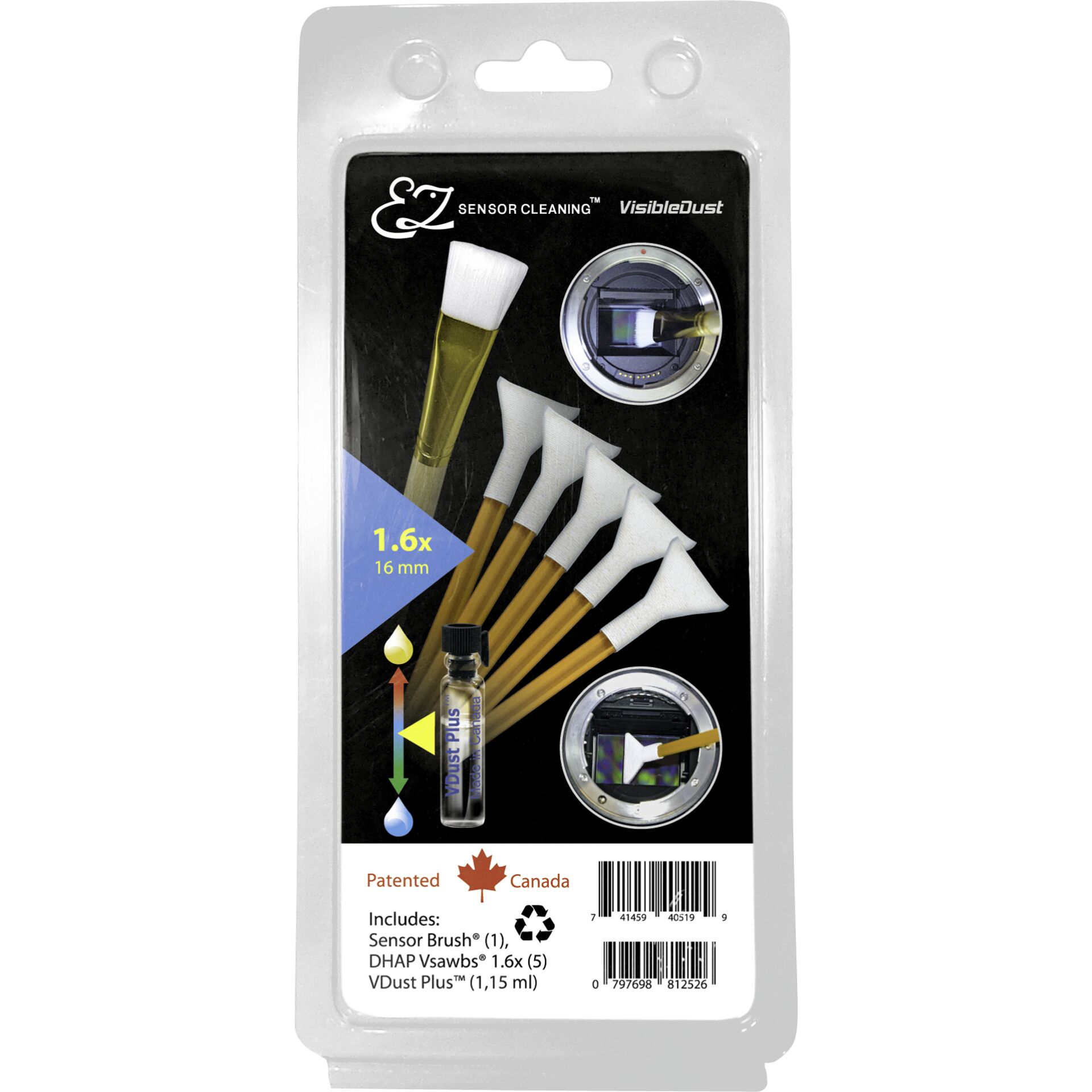 Visible Dust EZ Plus Kit Vdust 1.6 orange