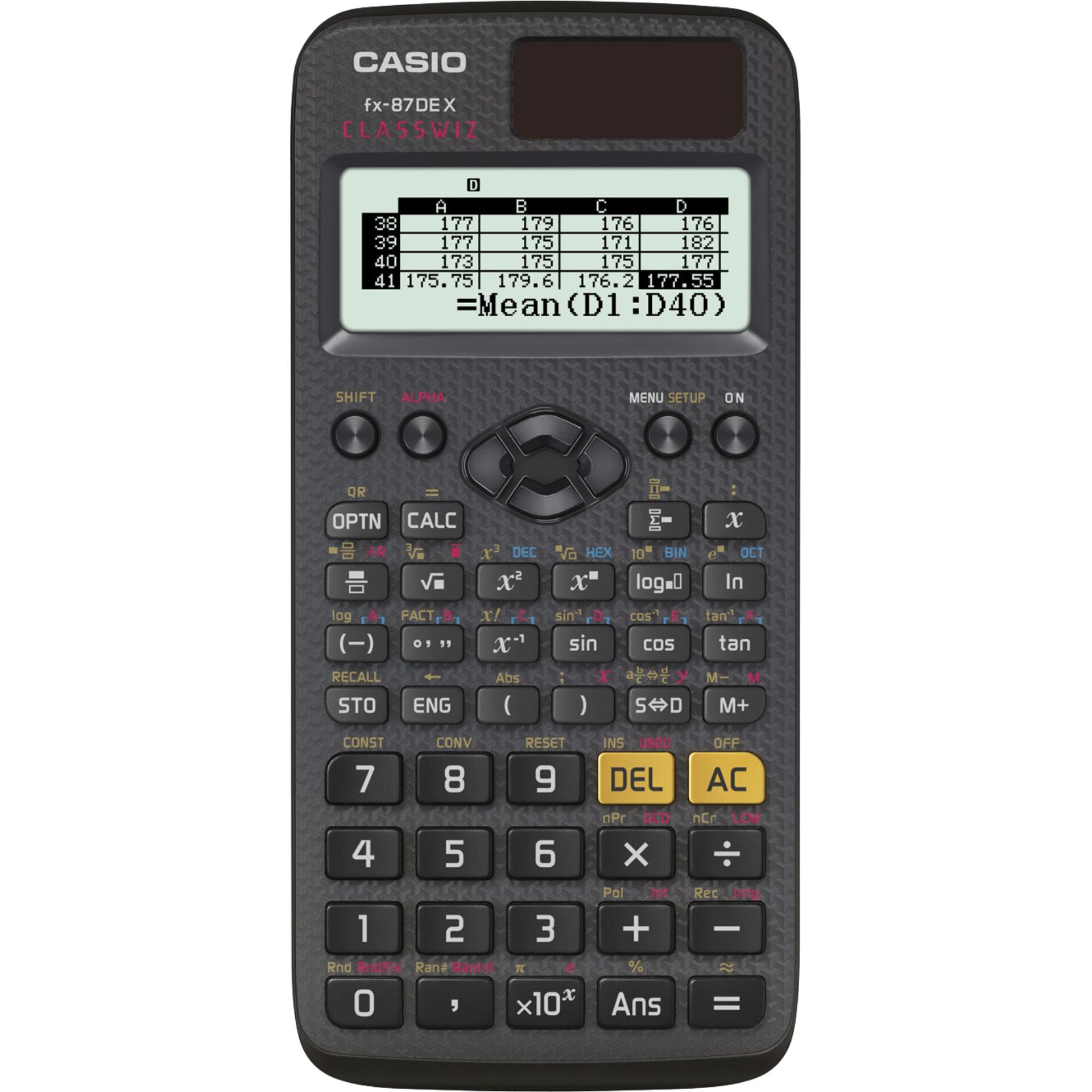 Casio FX-87DE X